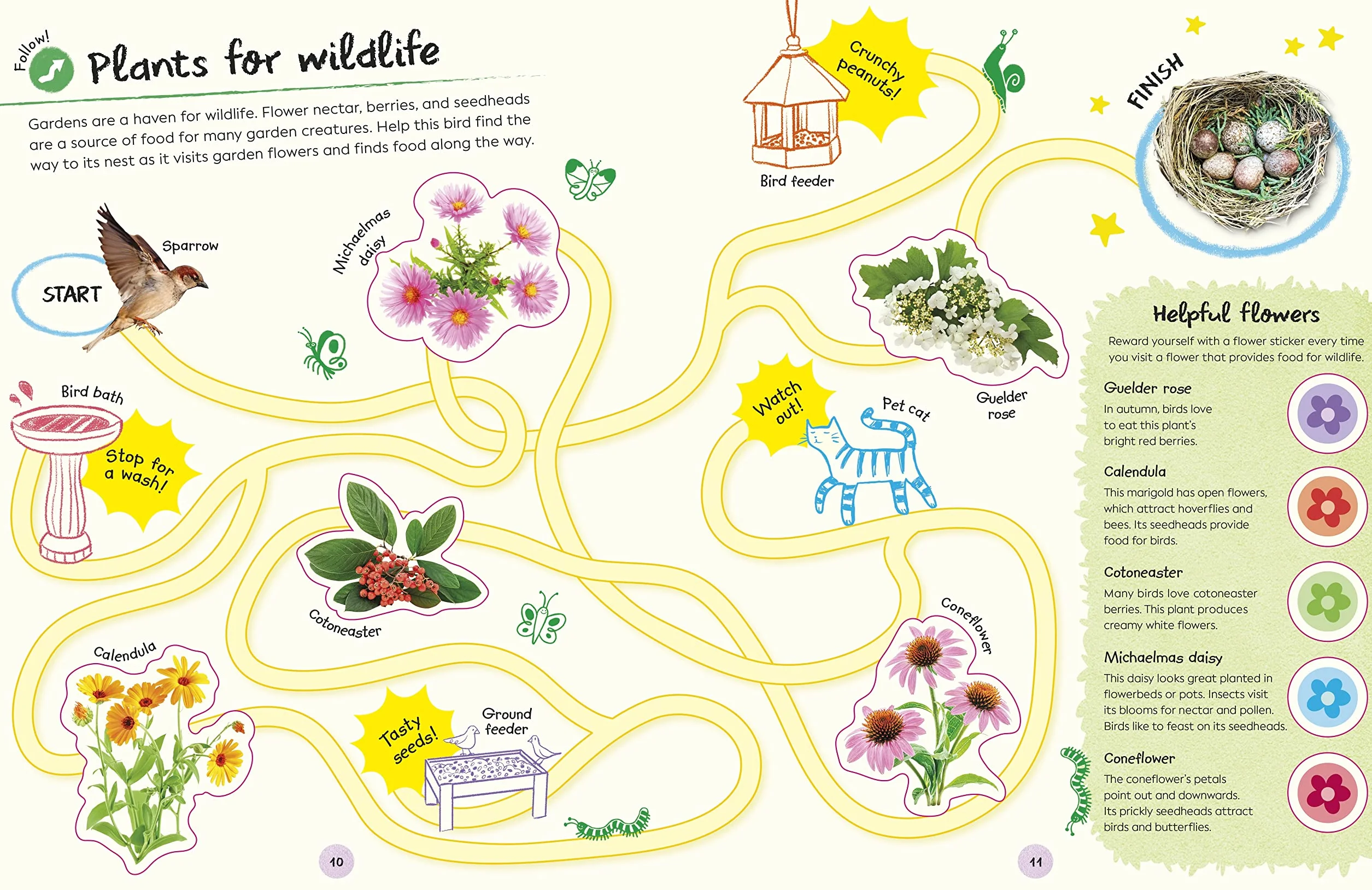 RHS Ultimate Sticker Book Garden Flowers: New Edition with More than 250 Stickers