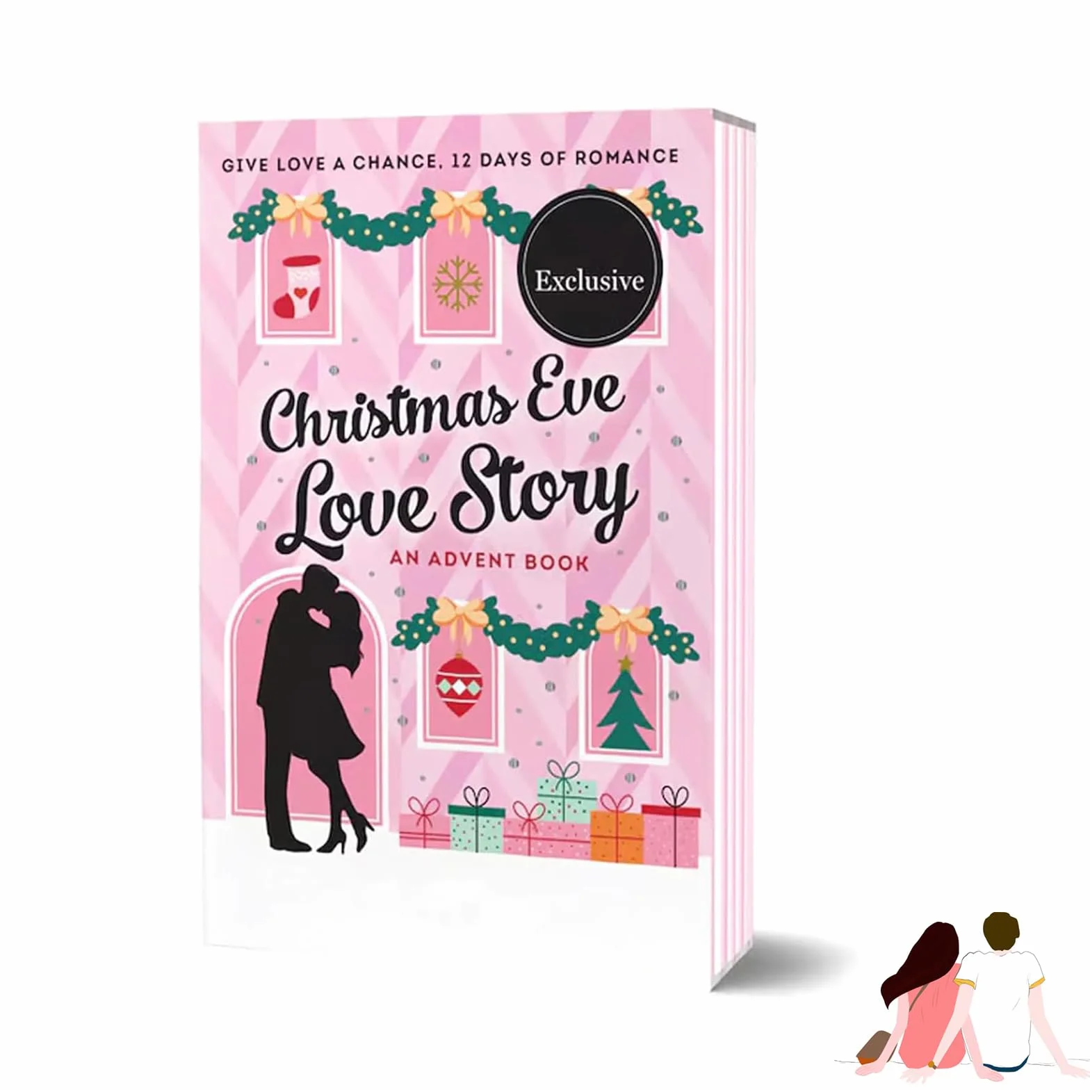 Christmas Eve Love Story: 12-dniowa romantyczna książka adwentowa, kalendarz świąteczny 2025 z wzruszającymi codziennymi historiami, romantyczny i ciepły pamiętnik miłosny