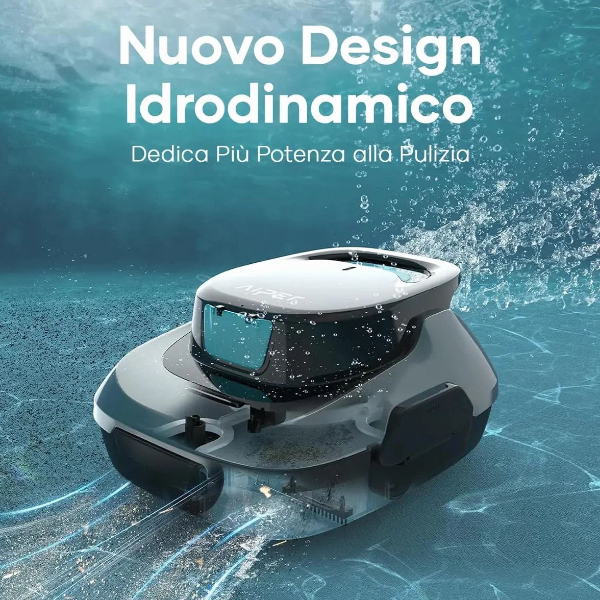 Aiper Scuba SE M3 Piscina Limpiafondos 90 min autonomia szary