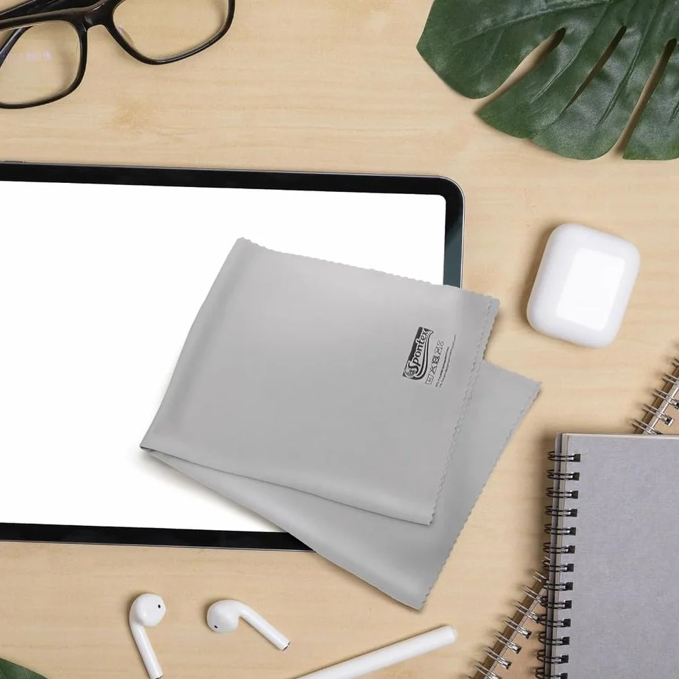 SPONTEX - Mikrofibra High-Tech Surfaces - Ultra cienka - Nie rysuje się - Usuwa odciski palców i tłuszcz