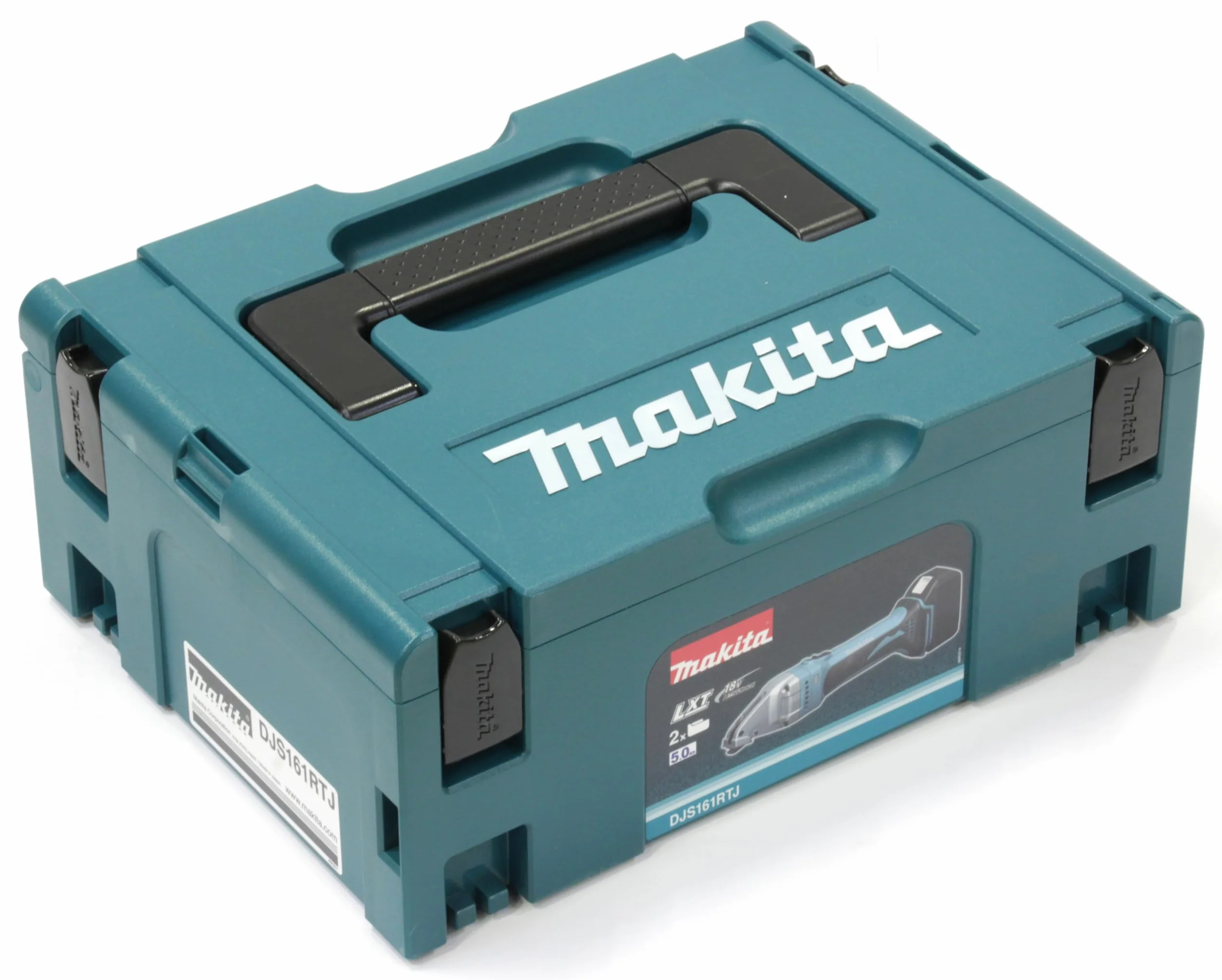 Makita Akumulatorowe nożyce do blachy 1,6 mm 18 V / 5,0 Ah, 2 akumulatory i ładowarka w MAKPAC, DJS161RTJ