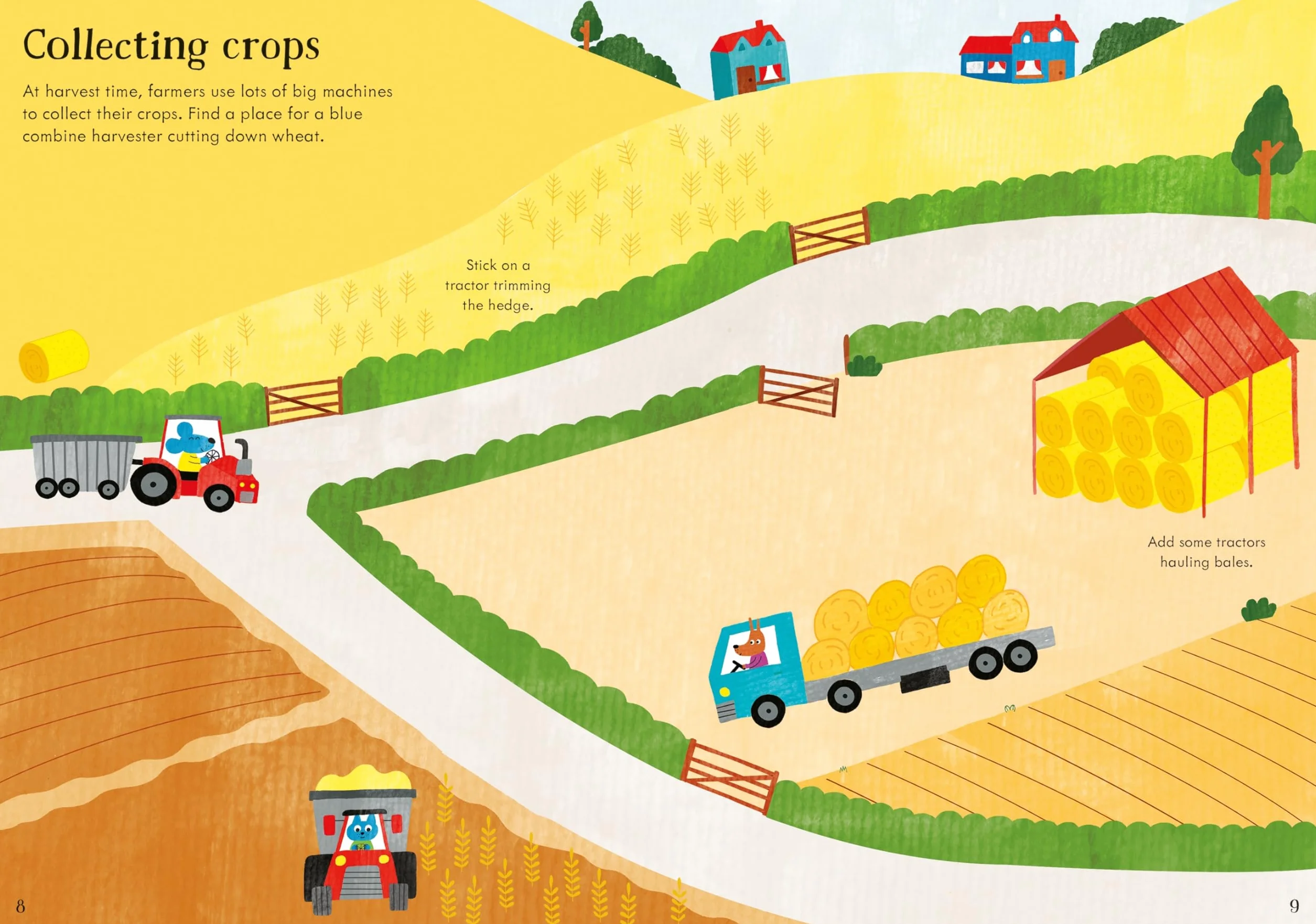 Little First Stickers Tractors and Trucks