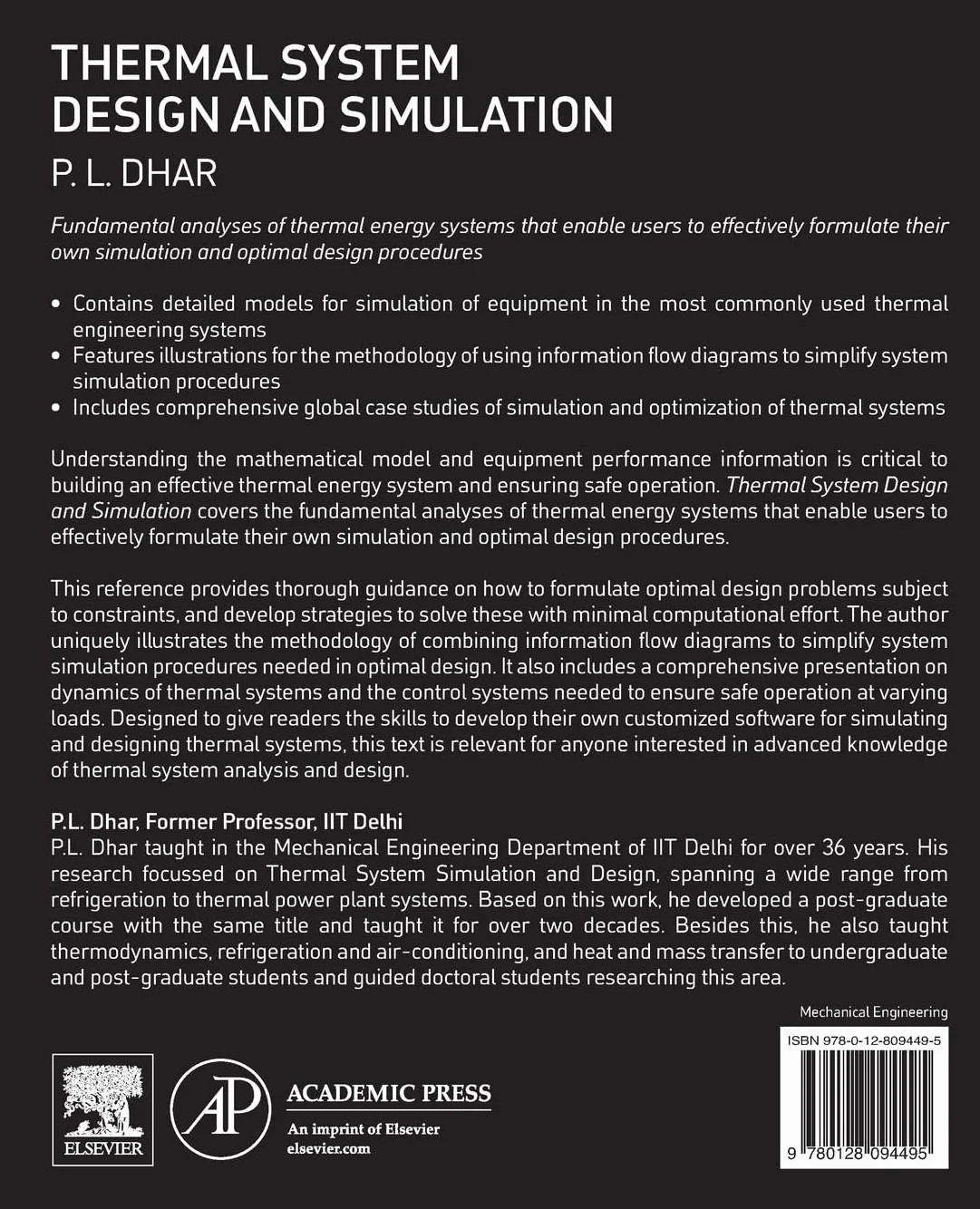 Thermal System Design and Simulation