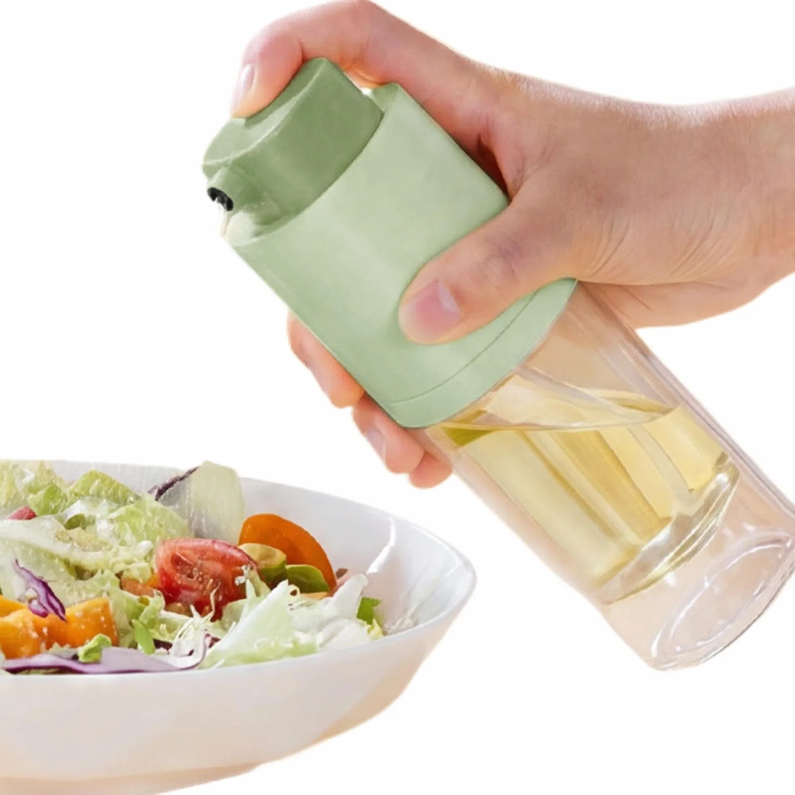 Butelka Do Rozpylania Oliwy | Nieprzeciekający Precyzyjny Chowany | Spray oleju spożywczego | Do Pieczenia Smażenia Polewania BBQ Mięsa Sałatek Frytkownicy Powietrznej Domu I Restauracji