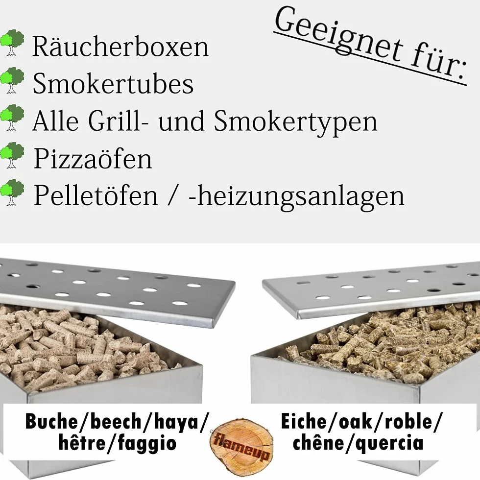 Pellet Dębowy 15 kg + Bukowy 15 kg - Grill Wędzarniczy, Drewno do Pieca Pizzy, BBQ, Grillowania, Wędzenia, Ogrodu - Akcesoria