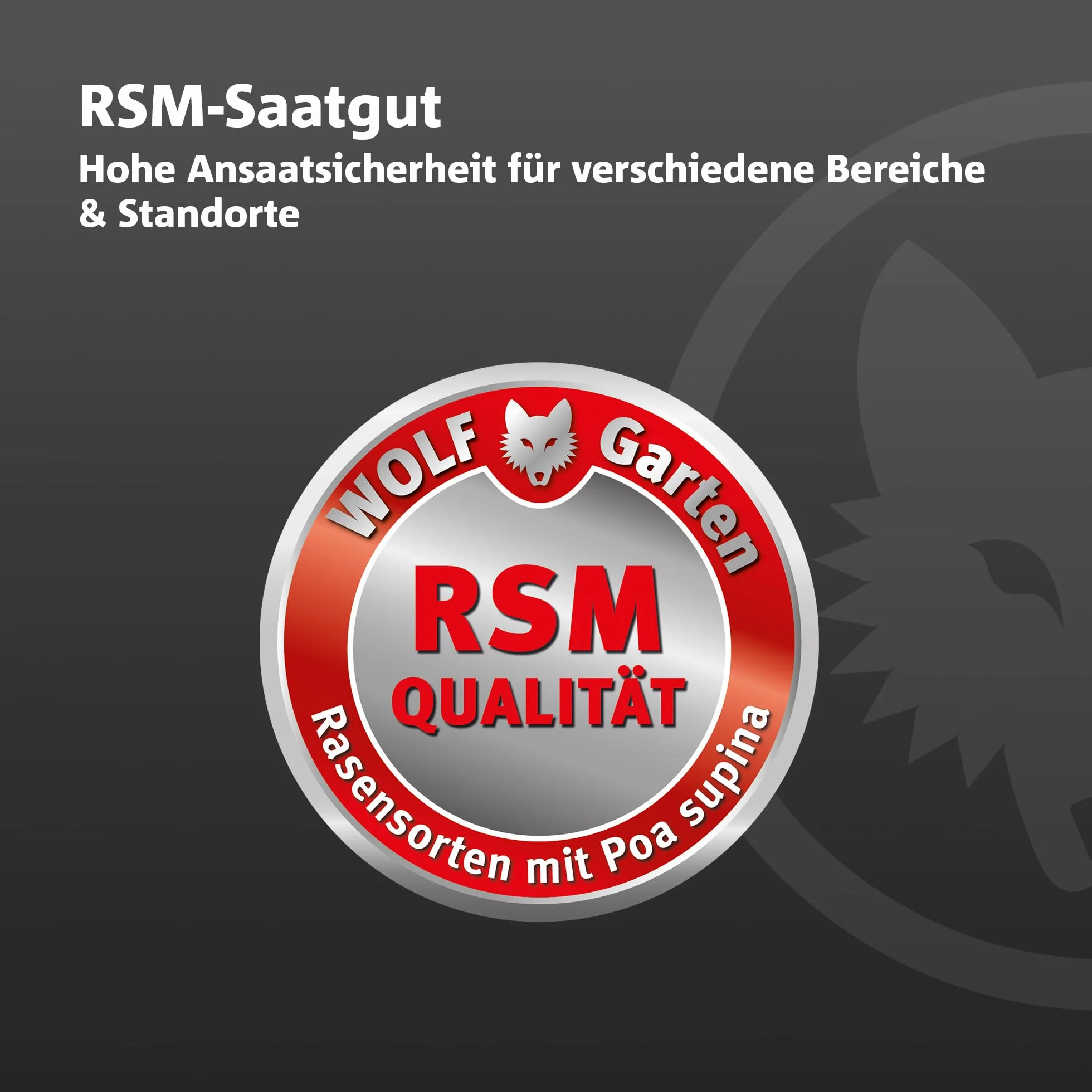 WOLF Garten Premium L-TP 50 m² trawnik, kolor czerwony