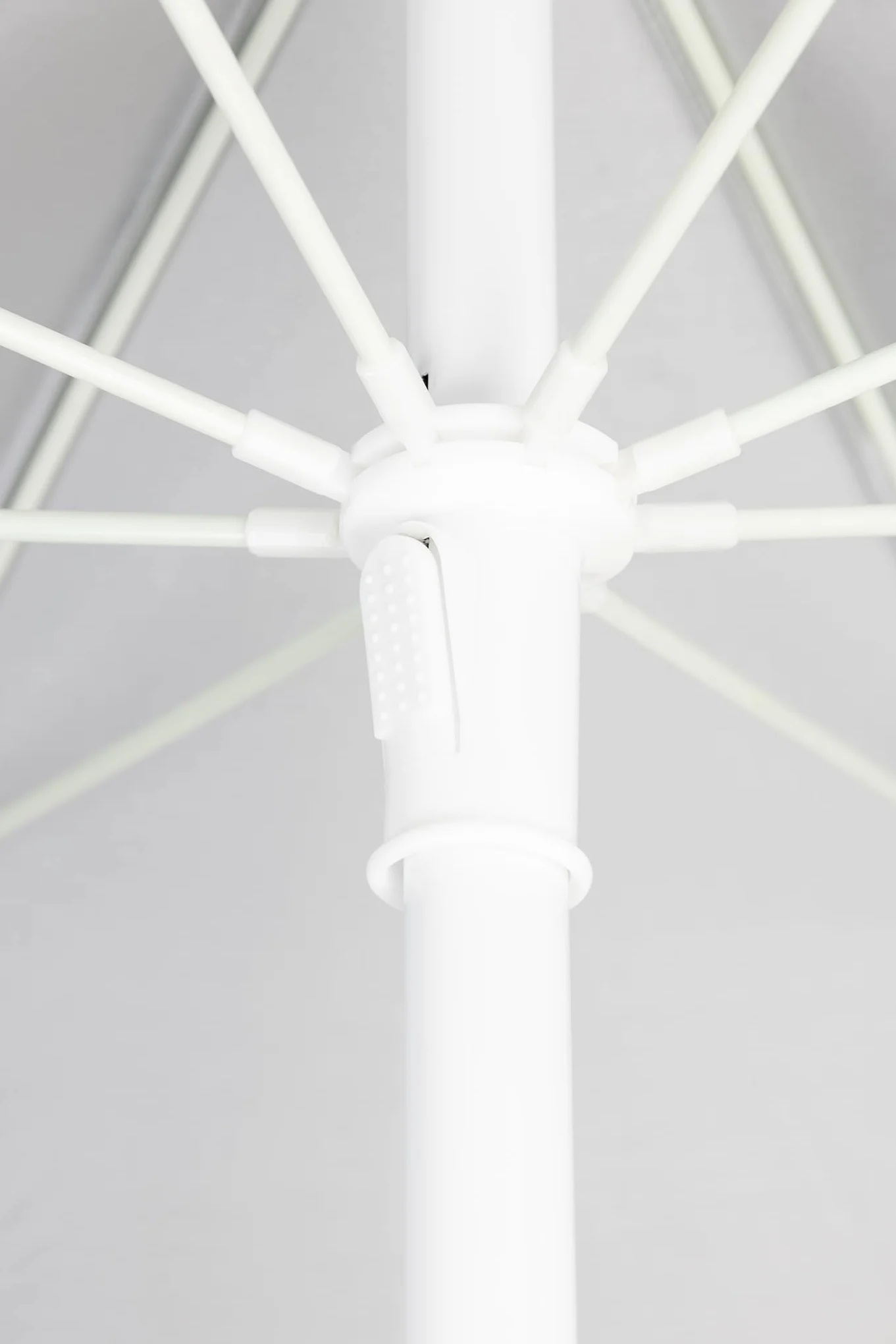 CRESSI Sunshell Umbrella Yellow/Black/White - Lightweight and Portable Outdoor Parasol, for Protection from the Sun and Bad Weather, Ø 200cm, Unisex