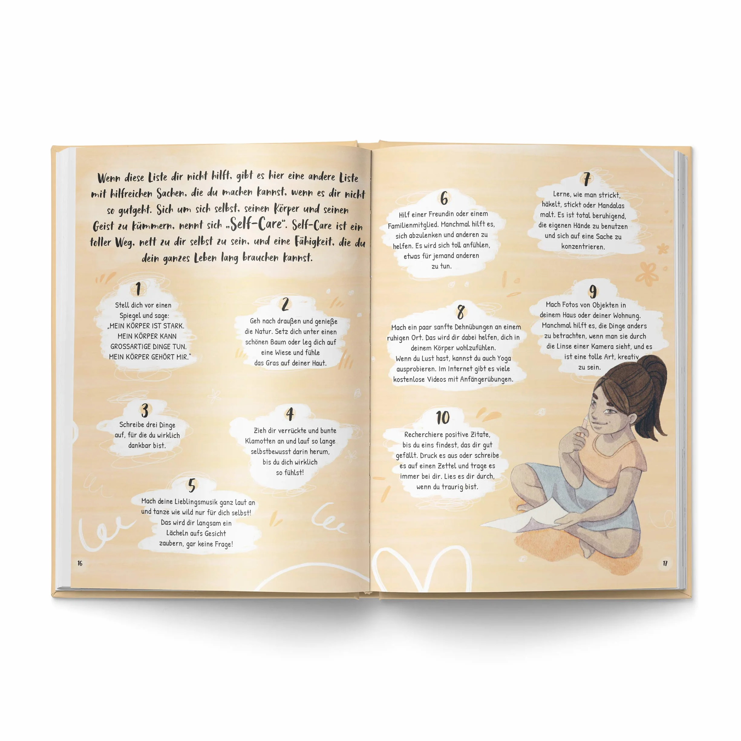 Liebe Deinen Körper: Die Anleitung zur Selbstliebe. Kindersachbuch: Selbstfürsorge lernen & das Selbstwertgefühl stärken. Ratgeber für Kinder ab 8 Jahren über Schönheitsideale & Diversität.