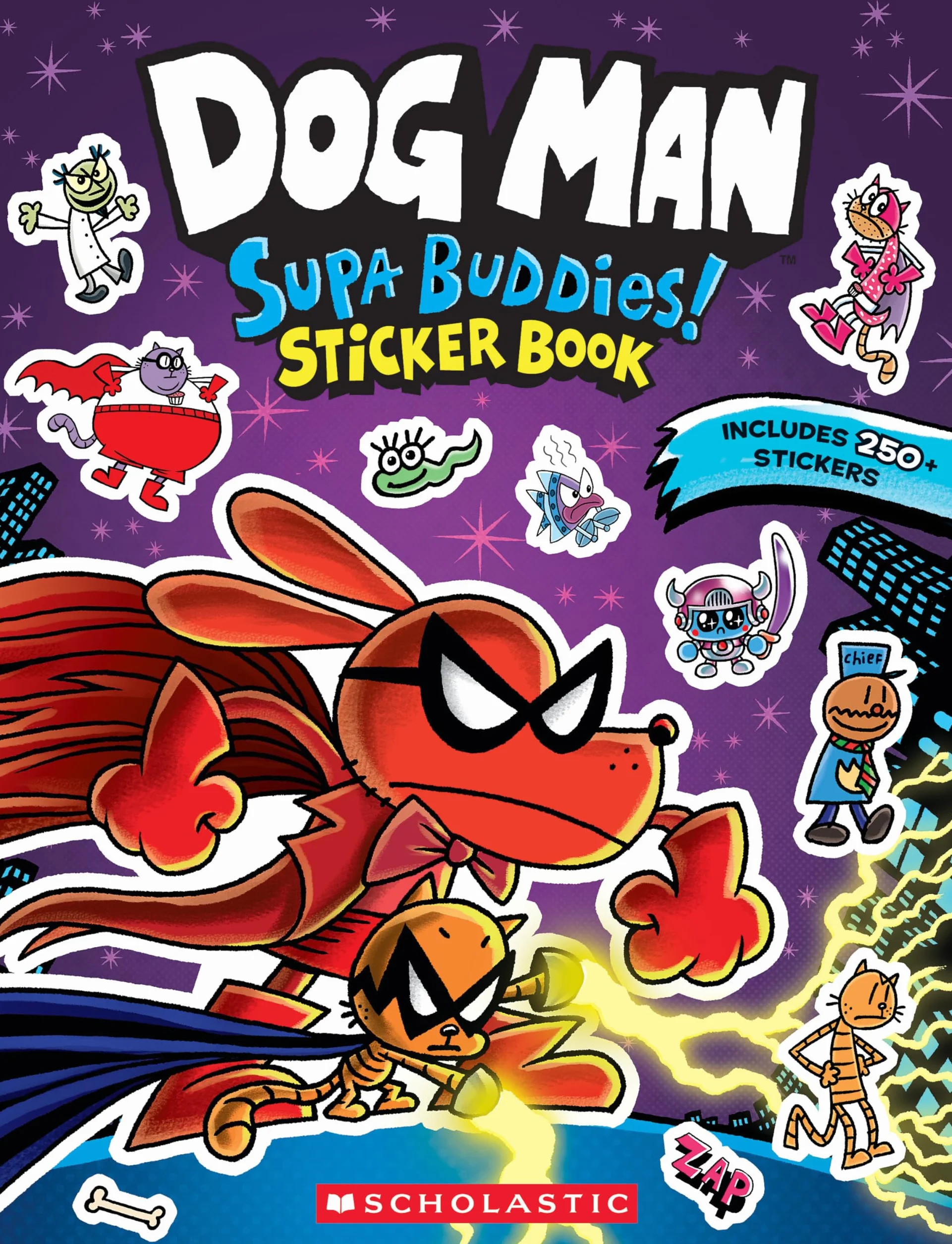 Official Supa Buddies Sticker Book