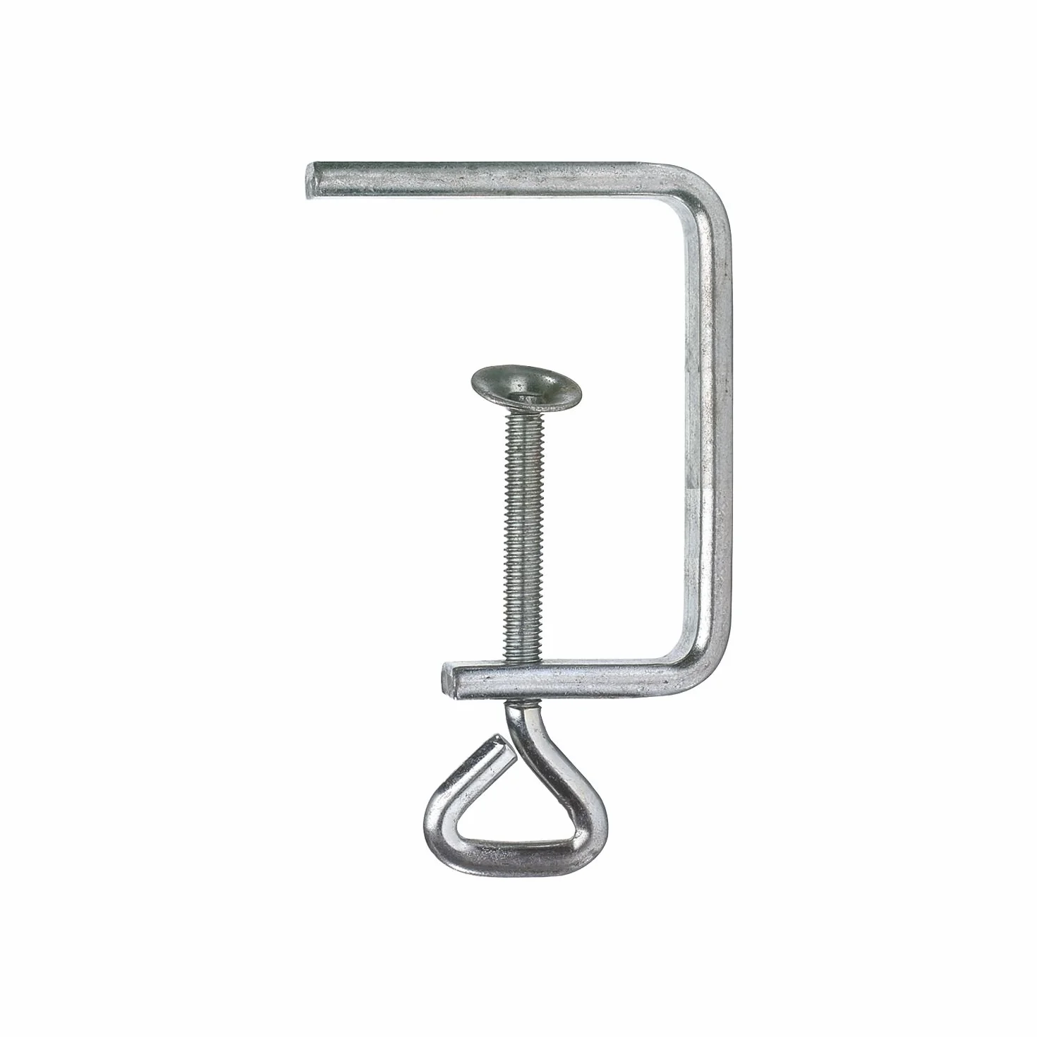 Pebaro 24/05 zacisk do wyrzynarki, niklowany, rozpiętość 50 mm, 13 x 5 mm płaska stal, do prac z wyrzynarką, majsterkowania z drewnem