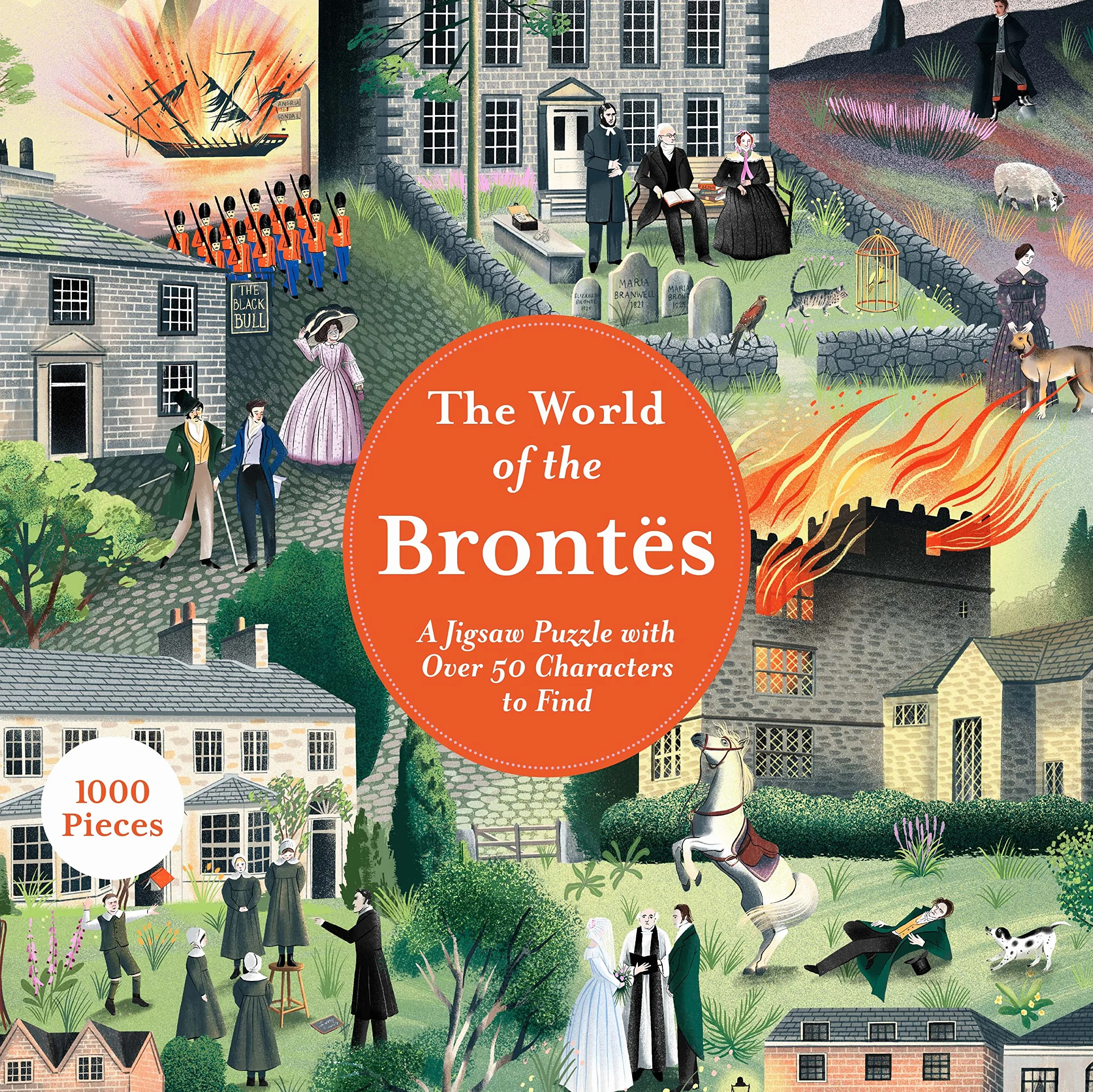 The World of the BrontEs A 1000-piece Jigsaw Puzzle /anglais