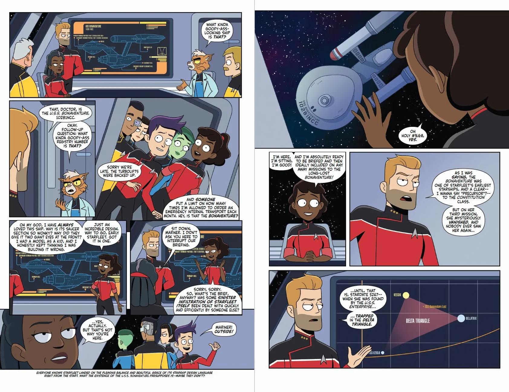 Star Trek: Lower Decks, Vol. 1: Second Contact