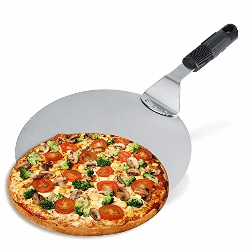 Łopatka do Pizzy ze Stali Nierdzewnej 10 Cali Antypoślizgowy Uchwyt