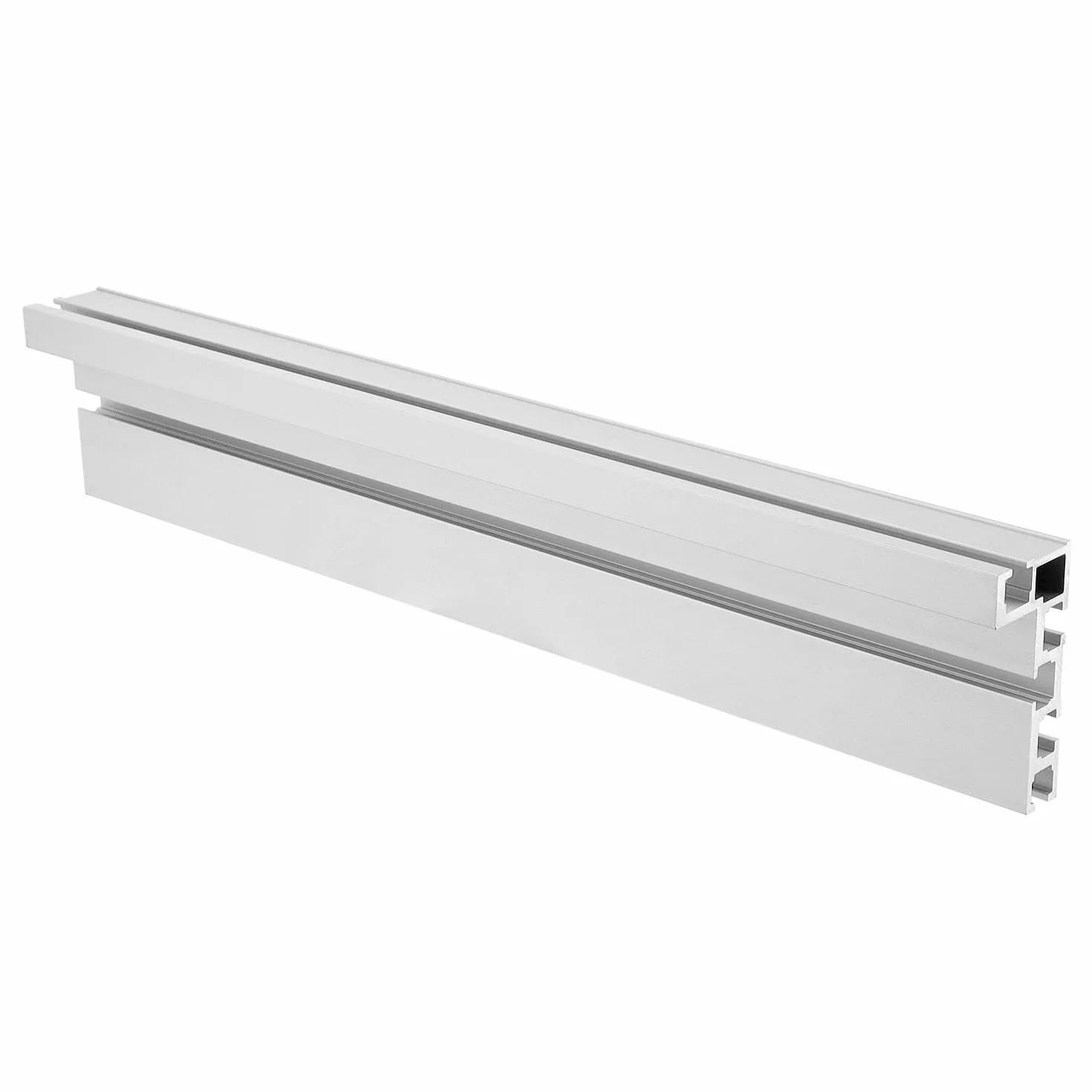 QWORK® T Track, 75 typ 400 mm szyna ukośna z rowkiem T, szyny prowadzące ze stopu aluminium, do obróbki drewna, piły stołowej, mocowania ogrodzenia