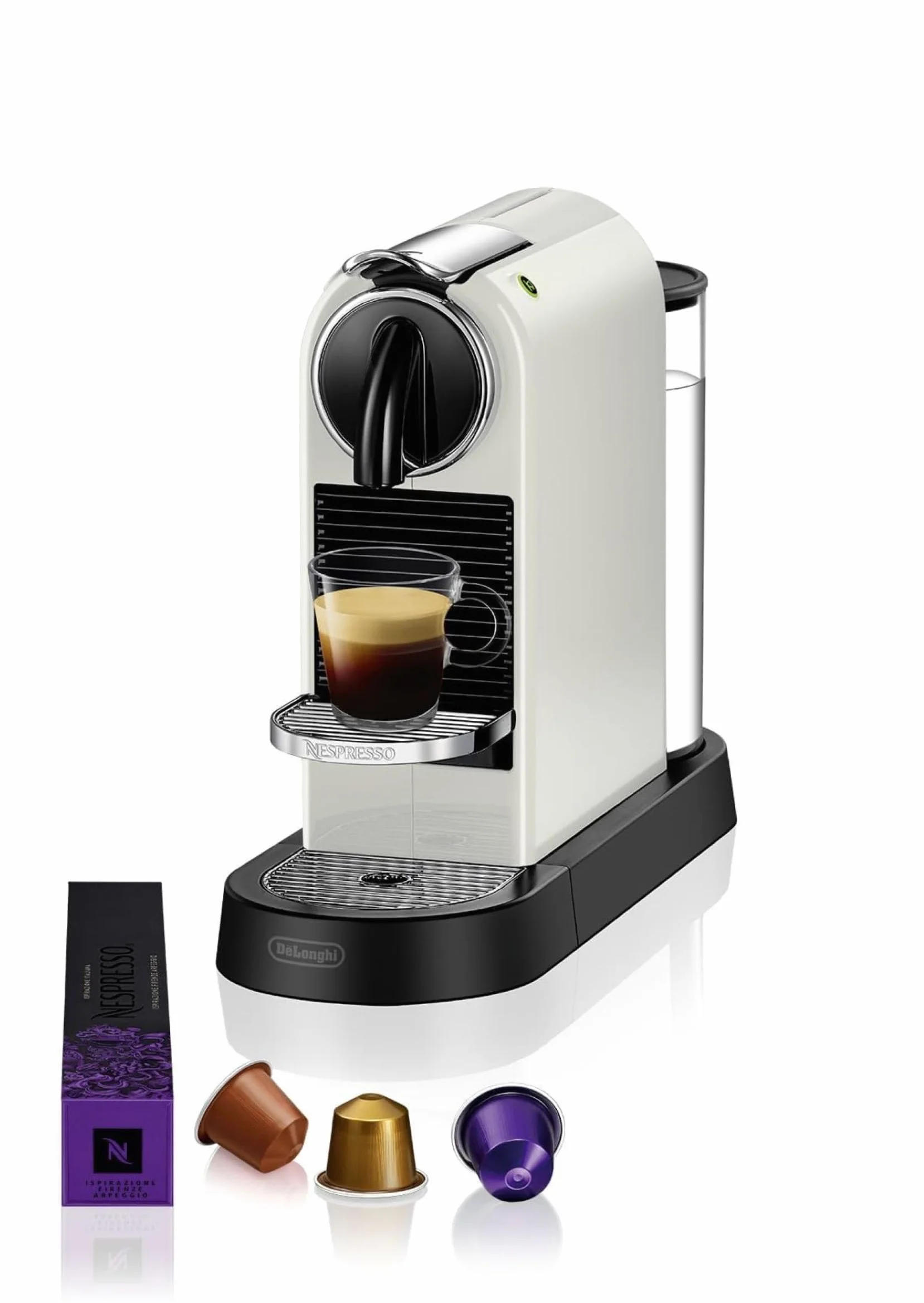 Nespresso Citiz En 167.W Ekspres do Kawy, Biały / Kremowy, 1260.0W 230.0V