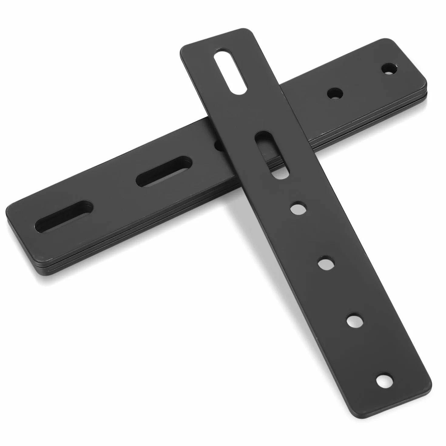Wytrzymałe perforowane wsporniki, 4 otwory i 2 gniazda, metalowe płyty naprawcze do naprawy drewna, 7,87 x 1,4, 200 x 36 mm, 4 szt