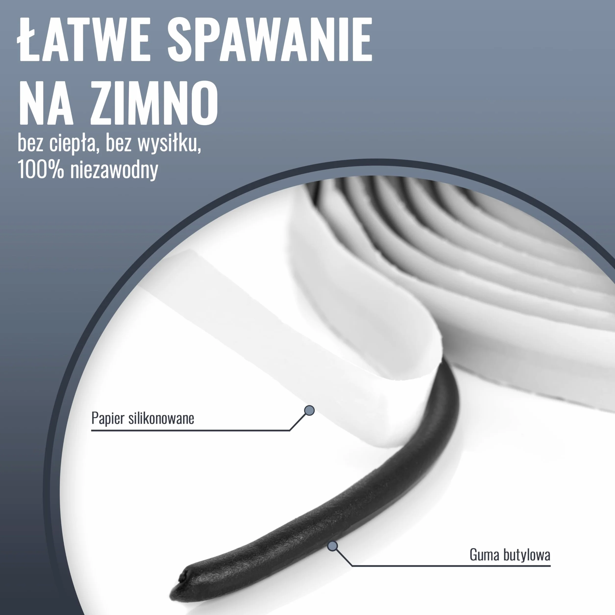 Poppstar okrągły sznurek butylowy taśma klejąca butylowa (10 m x 6 mm), taśma uszczelniająca, samoprzylepna, okrągła, czarna