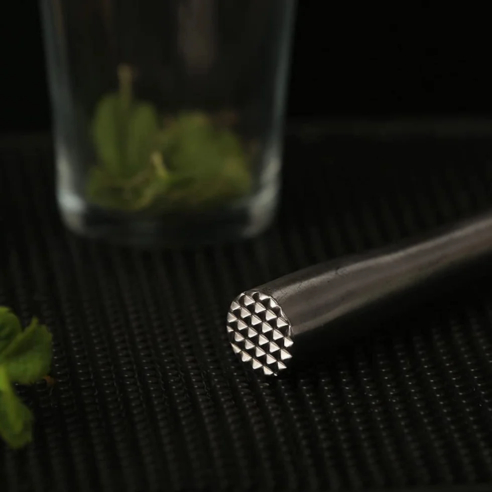 Zestaw tłuczków do koktajli z nierdzewnej stali Duories na Caipirinha i wszystkie drinki, tłuczek do koktajli Caipirinha, tłuczek koktajlowy, tłuczek barowy, narzędzia do świeżych owoców, przypraw