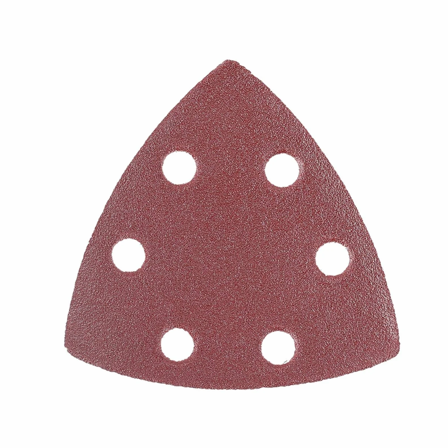 Tr¨®jk?tna podk?adka szlifierska z 6 otworami, 60 szt. papier ?cierny Multitool do drewnianej sk¨®ry gumowej, tarcze szlifierskie, narz?dzia do polerowania oscylacji, uchwyt na podk?adk?