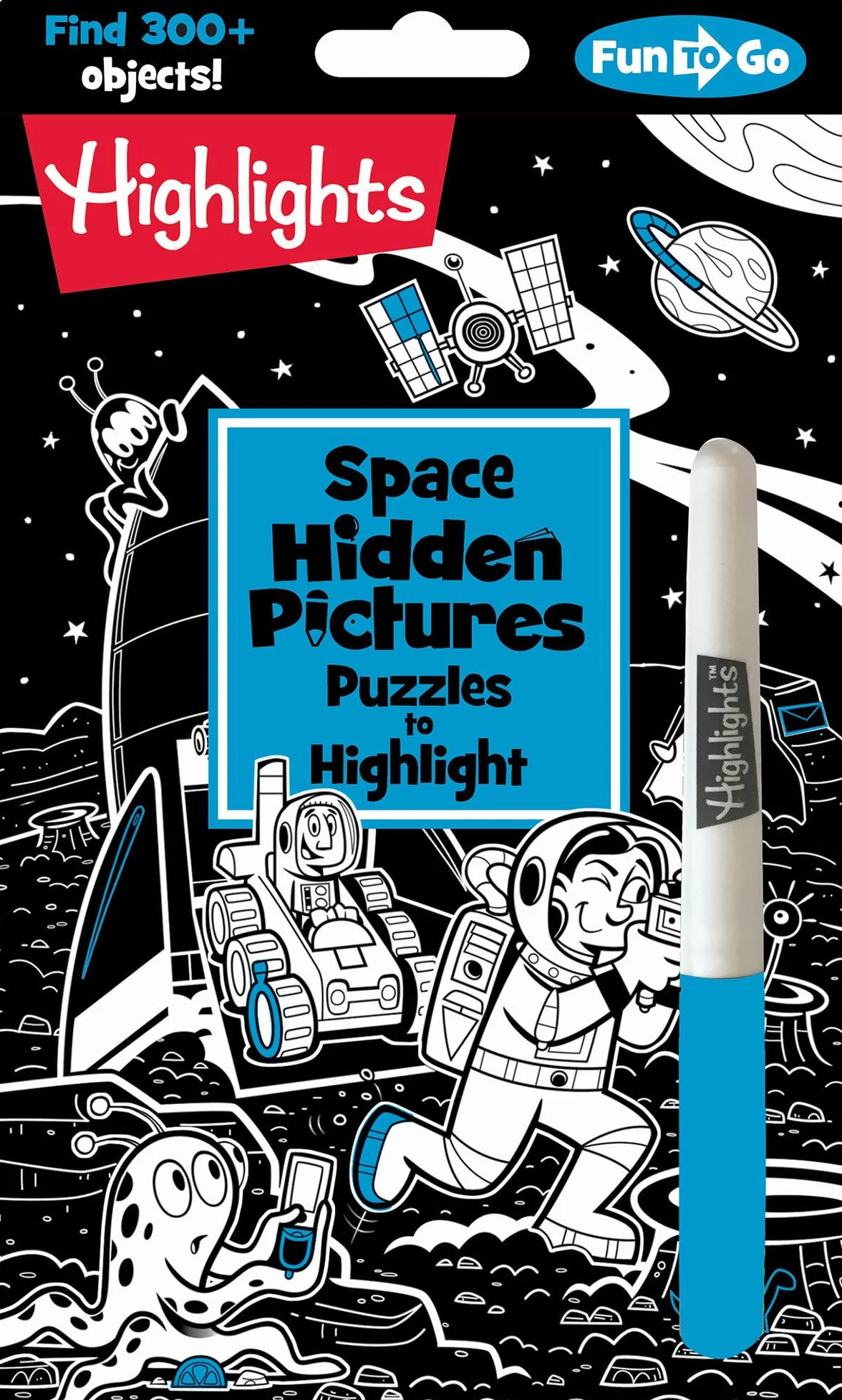 Space Hidden Pictures Puzzles to Highlight: Space-Themed Hidden Pictures Activity Book for Kids with Neon Highlighter Puzzles
