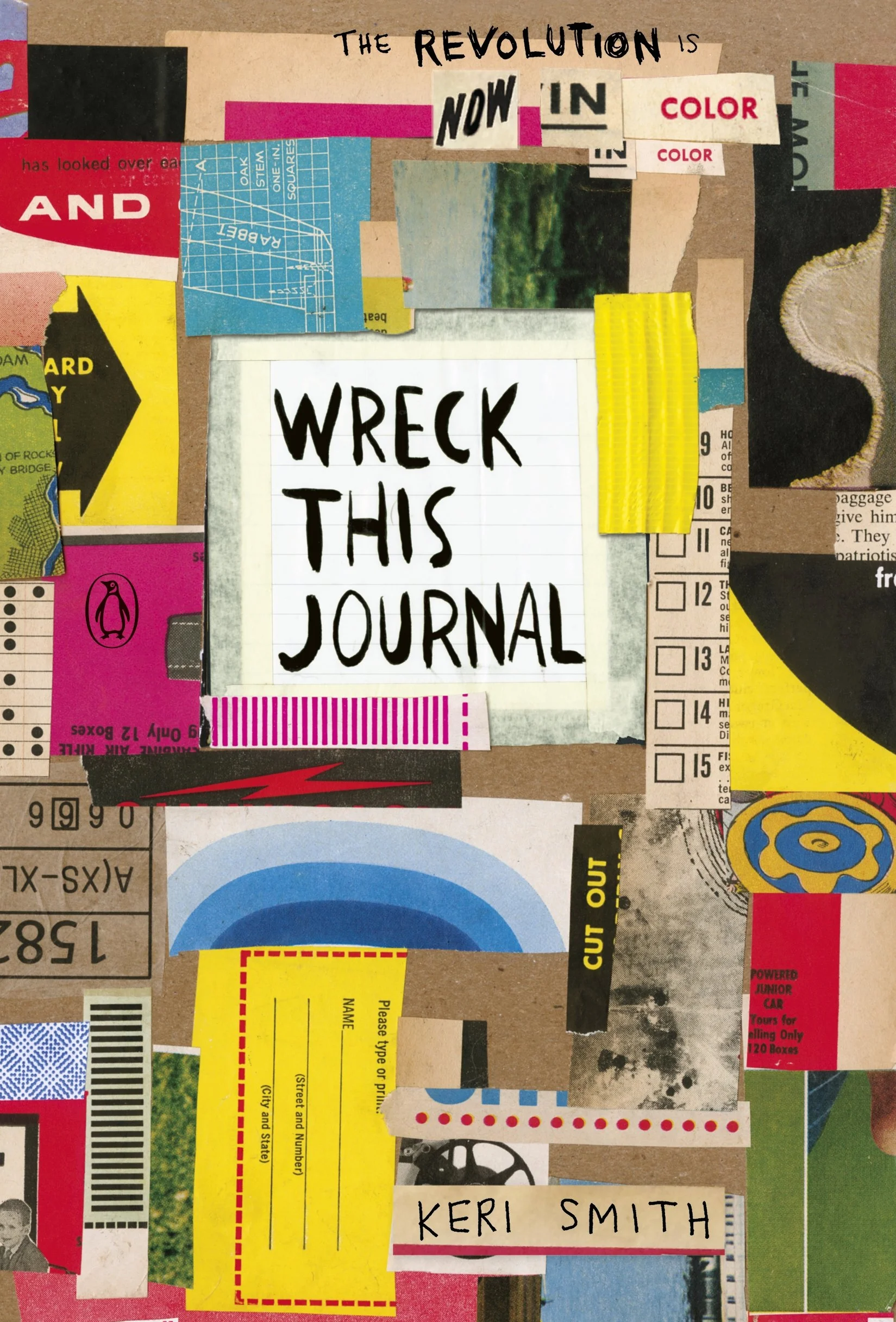 Wreck This Journal Now in Colour