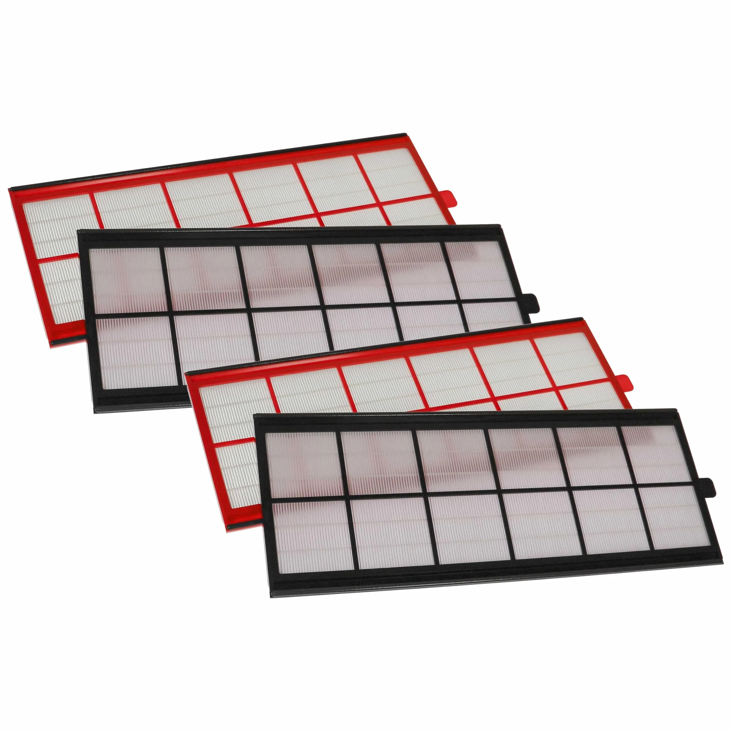 Zehnder ComfoAir 350 zestaw filtrów powietrza G4 F7 4 sztuki biały czerwony czarny