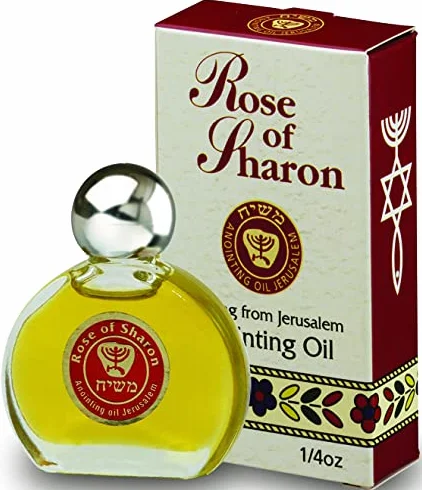 Holylandmarket Blessings from Jerusalem - olejek do namaszczenia róży Sharon 7,5 ml