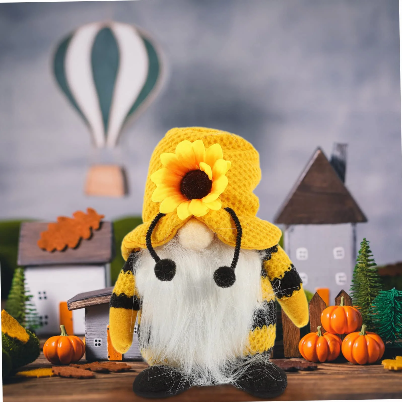 Cabilock LALKA nordyckie gnomy pluszowe gnomy dekoracje do domu dekoracje lalek gnomów letni gnom dekory lalek gnomów na biurko świąteczne gnomy pszczoła rekwizyty