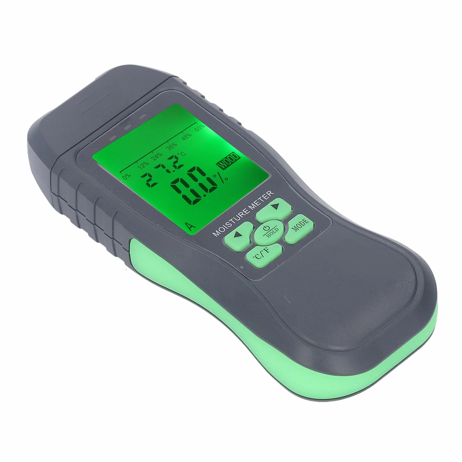 Wilgotnościomierz Tester Suchości Ściana Podłoga Dywan Sufit Hy16B Twarde Drewno Beton Kłoda Drewna Miernik Pomiarowy Lcd Wilgotność Wilgotnościomierze