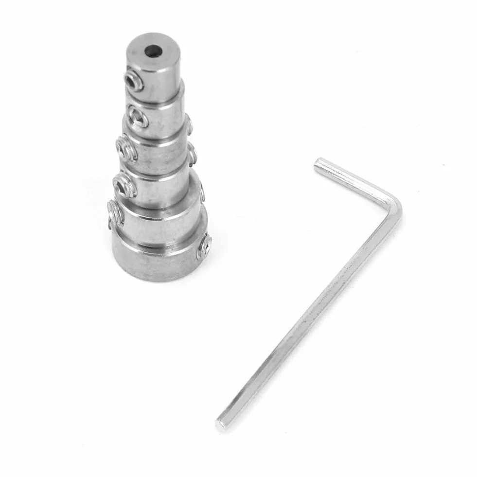 Pierścień Ograniczający Wiercenie 6 szt. Ogranicznik Głębokości Wiercenia, 3-10 Mm Ogranicznik Głębokości Wiercenia ze Stali Nierdzewnej Zestaw Kołnierzy Ogranicznik Głębokości