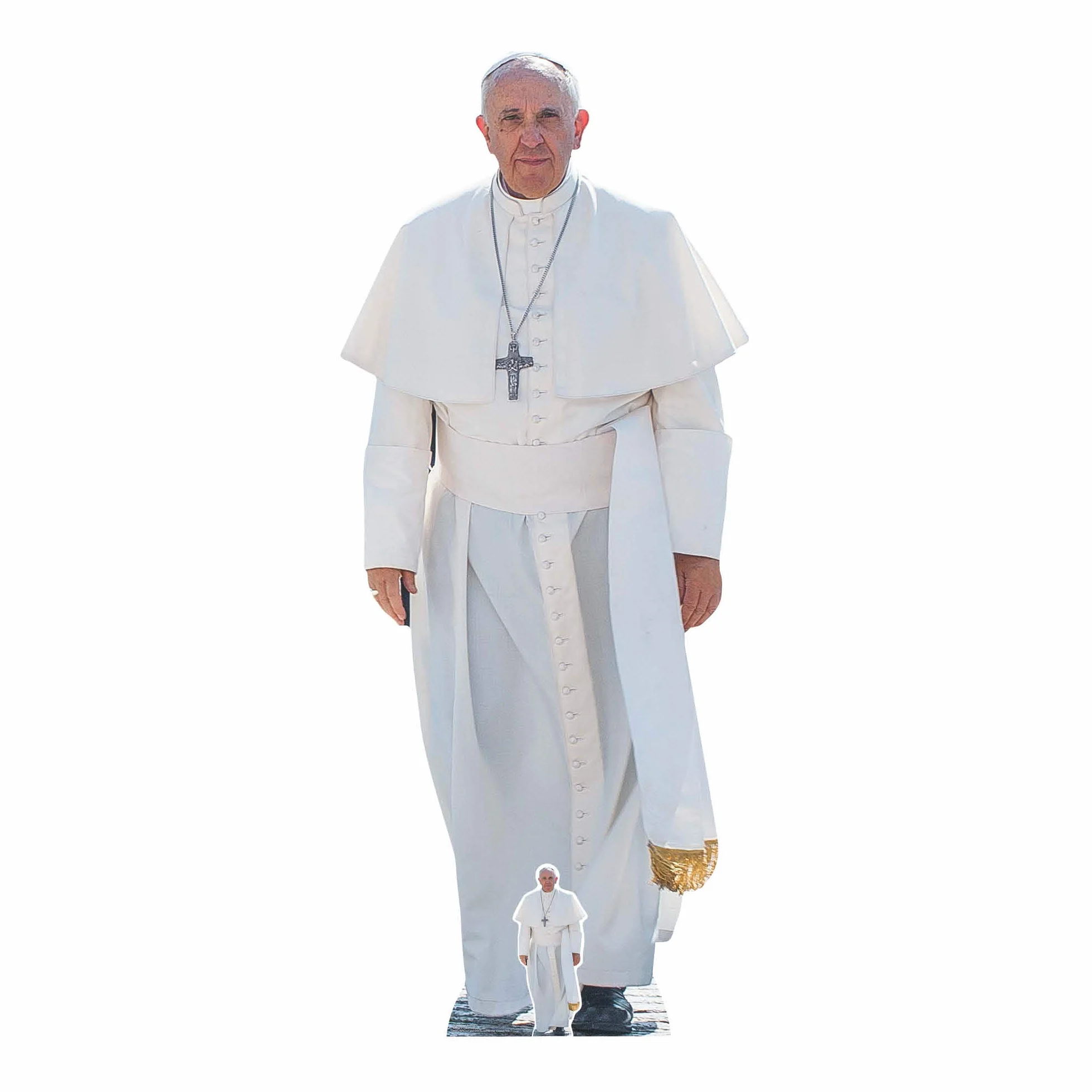 Star Cutouts Ltd SC940 Papież Franciszek Life Size karton wycięty, wielokolorowy 176 x 72 x 176 cm