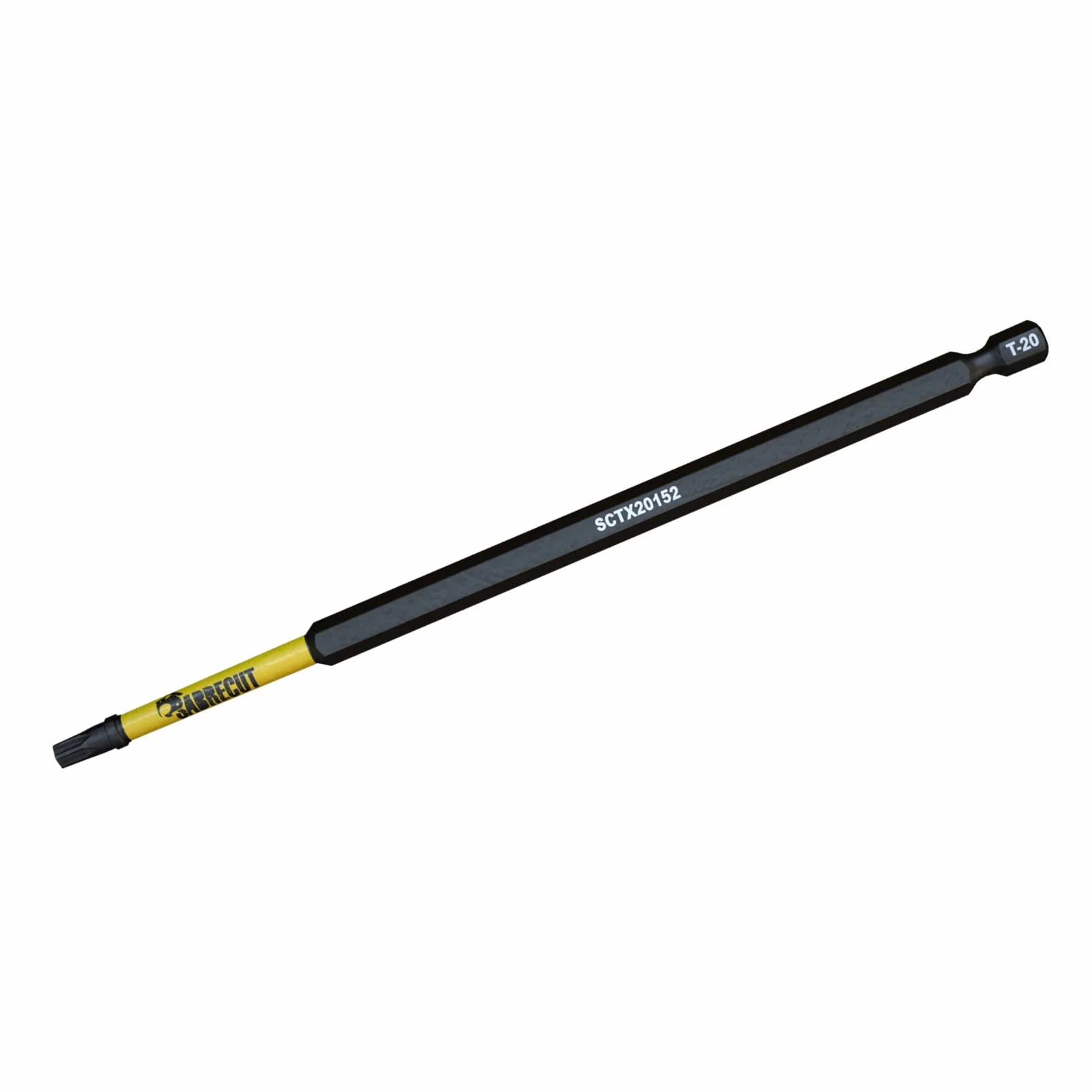 5 x zestaw wkrętaków udarowych SabreCut SCTX20152_5 152 mm T20 TX20 Magnetyczny zestaw bitów udarowych Torx Heavy Duty, kompatybilny z Dewalt Milwaukee Bosch Makita i nie tylko