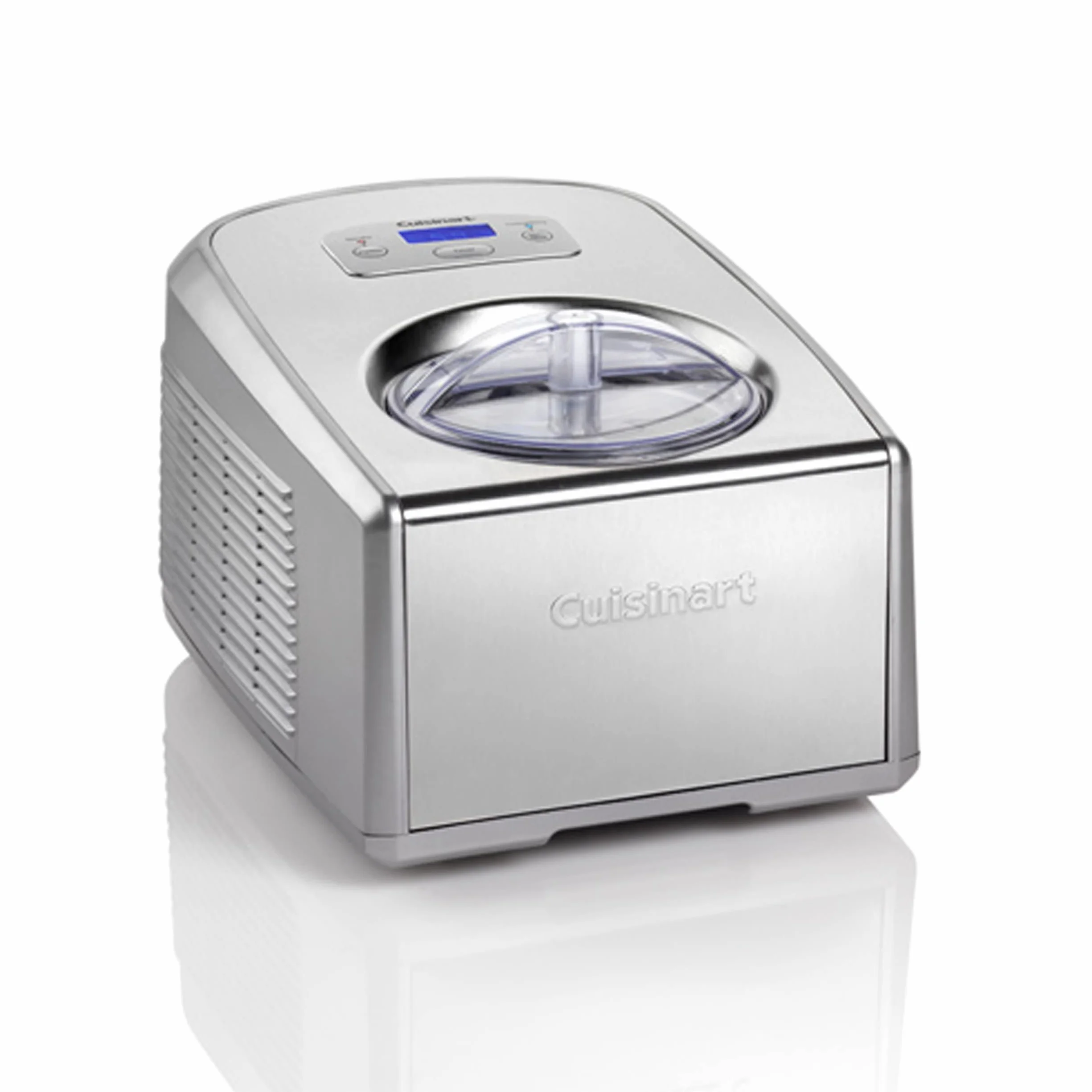 Cuisinart ICE100E Professional Maszynka Do Lodów, Stal Nierdzewna, 150 W, 1,5 L, Srebrny