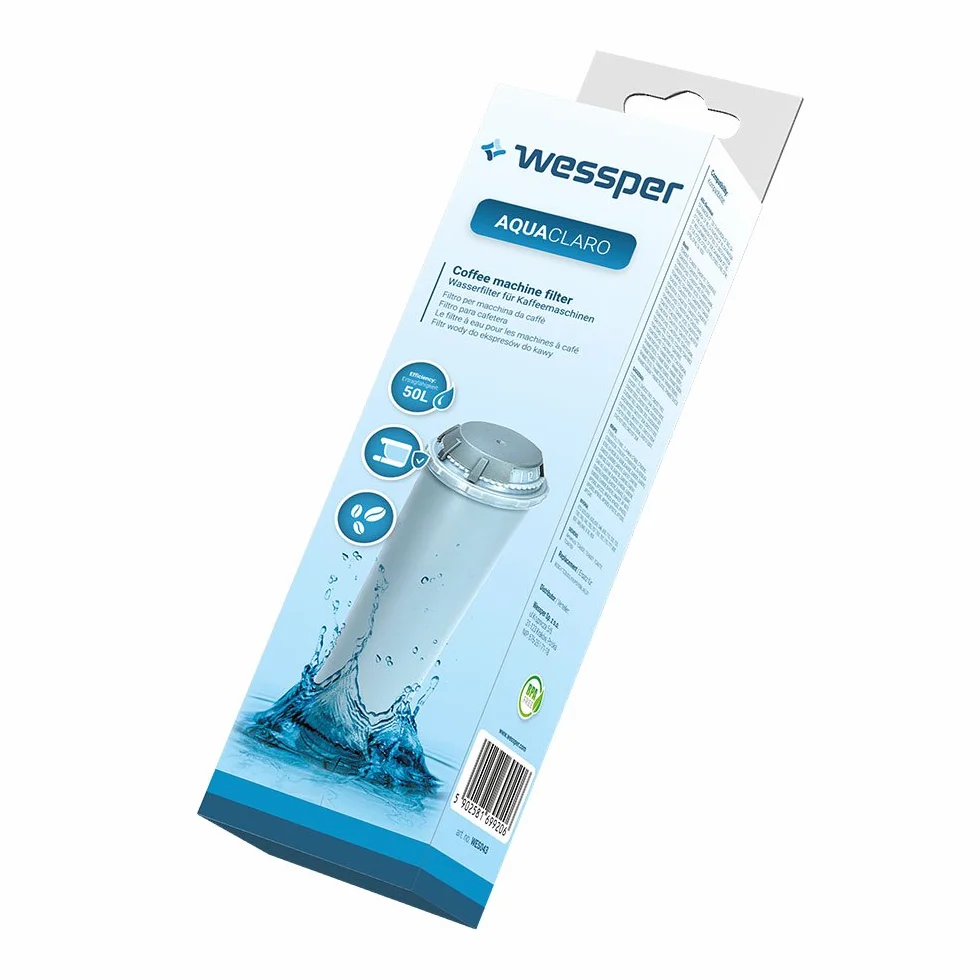 Wessper Aquaclaro Filtr Jednorazowy do Kawy, 50 l