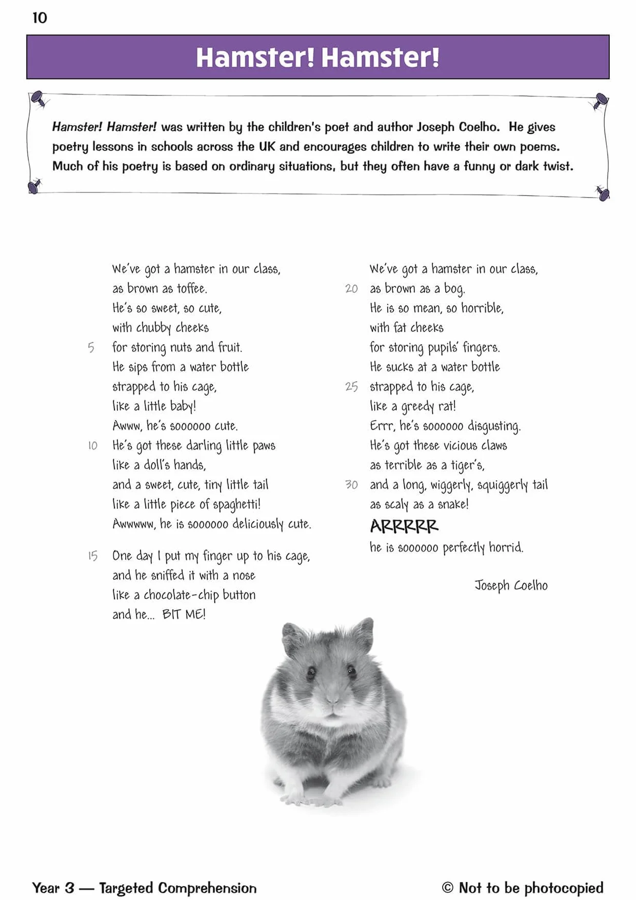 KS2 English Year 3 Reading Comprehension Targeted Question Book - Book 2 (with Answers)