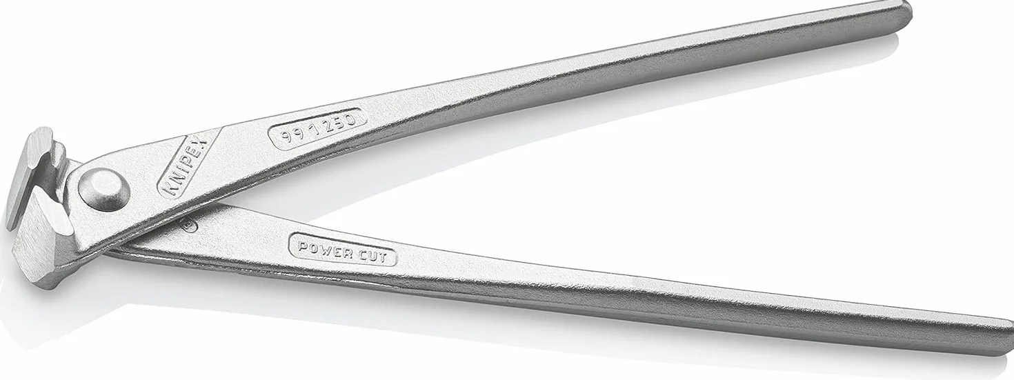 KNIPEX Obcęgi zbrojarskie o zwiększonym przełożeniu z wysokim przełożeniem dźwigni Cynkowane na wysoki połysk 250 mm, 99 14 250