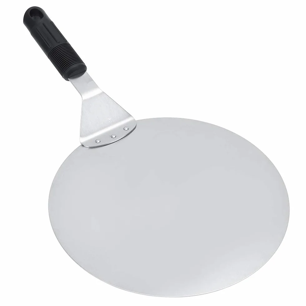 Narzędzie łopata do pizzy, łopata do pizzy Wygodna i trwała dla rodzin dla cukierni dla cukierni(10-calowa łopata do pizzy (okrągła główka))