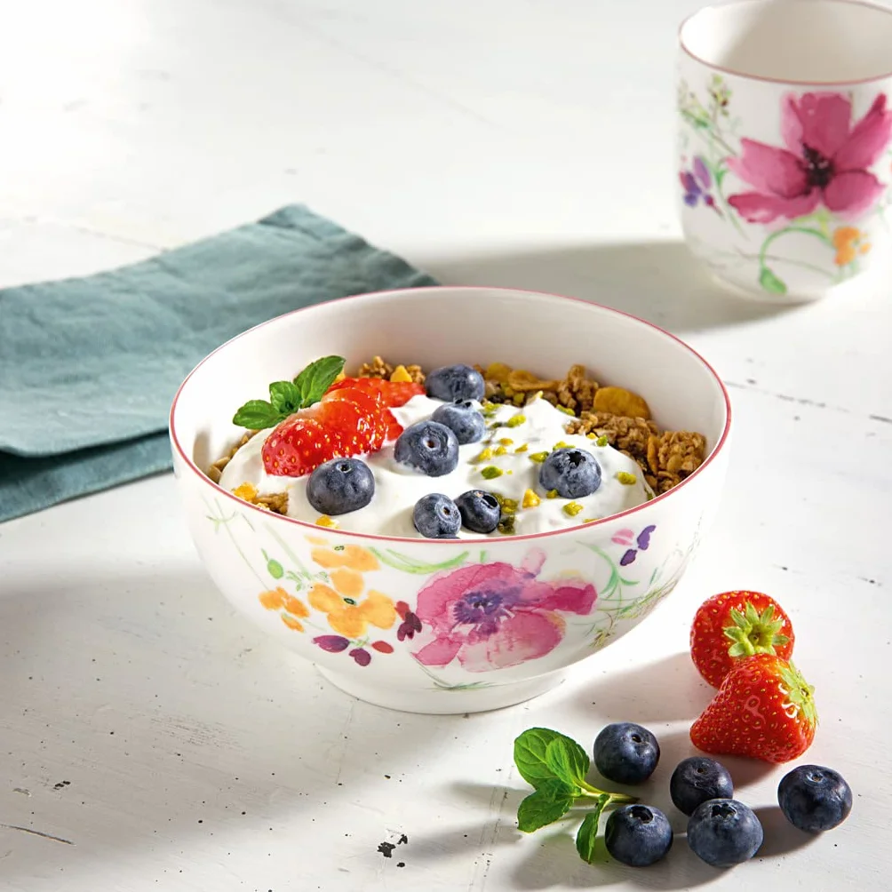 Villeroy und Boch Mariefleur Basic, porcelana premium, biała/kolorowa