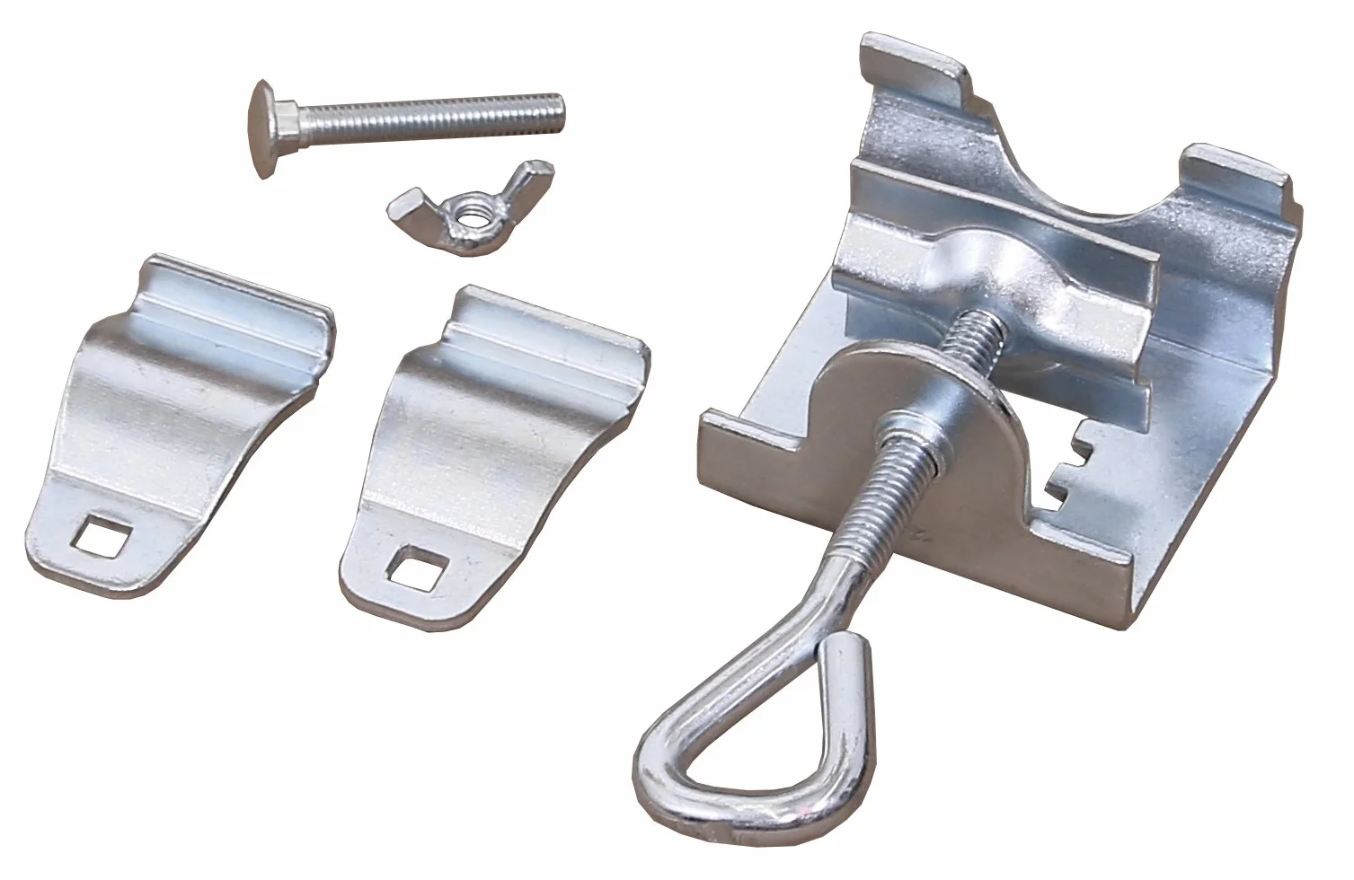 Schneider 801-00 Klamra Stołowa do Parasoli Przeciwsłonecznych ze Stali, Srebrny,