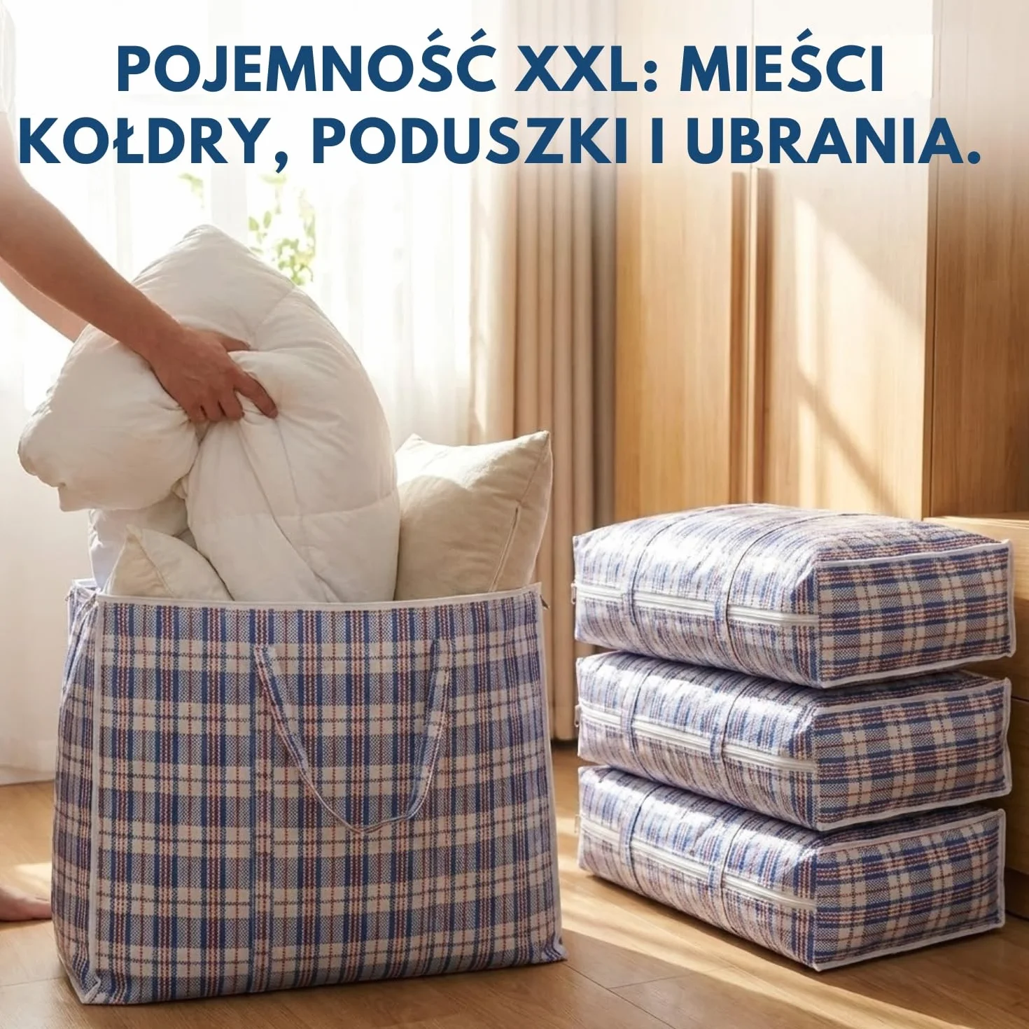 Duża torba do przechowywania (5, rozmiar uniwersalny)