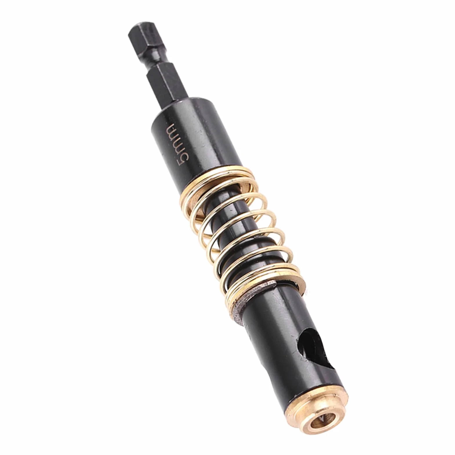 Przyrząd 5 mm, 1/4" czarne wiertła do zawiasów wiertło do drewna 1/4" chwyt sześciokątny (5 mm) akcesoria zamienne auto