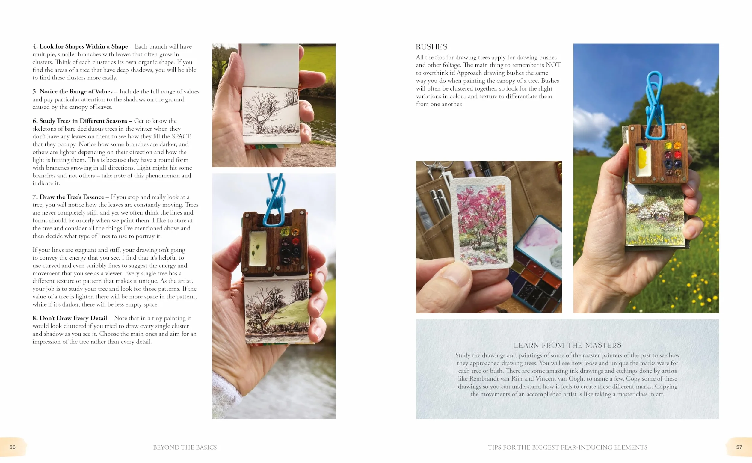 The Big Book of Tiny Painting: An Artist's Guide to Painting Outside in Ink and Watercolor