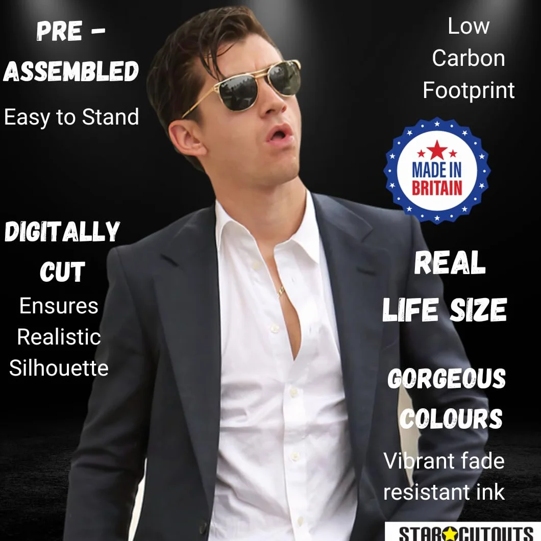 STAR CUTOUTS CS945 Alex Turner Lifesize kartonowe wycięcie z bezpłatnym mini, regularne
