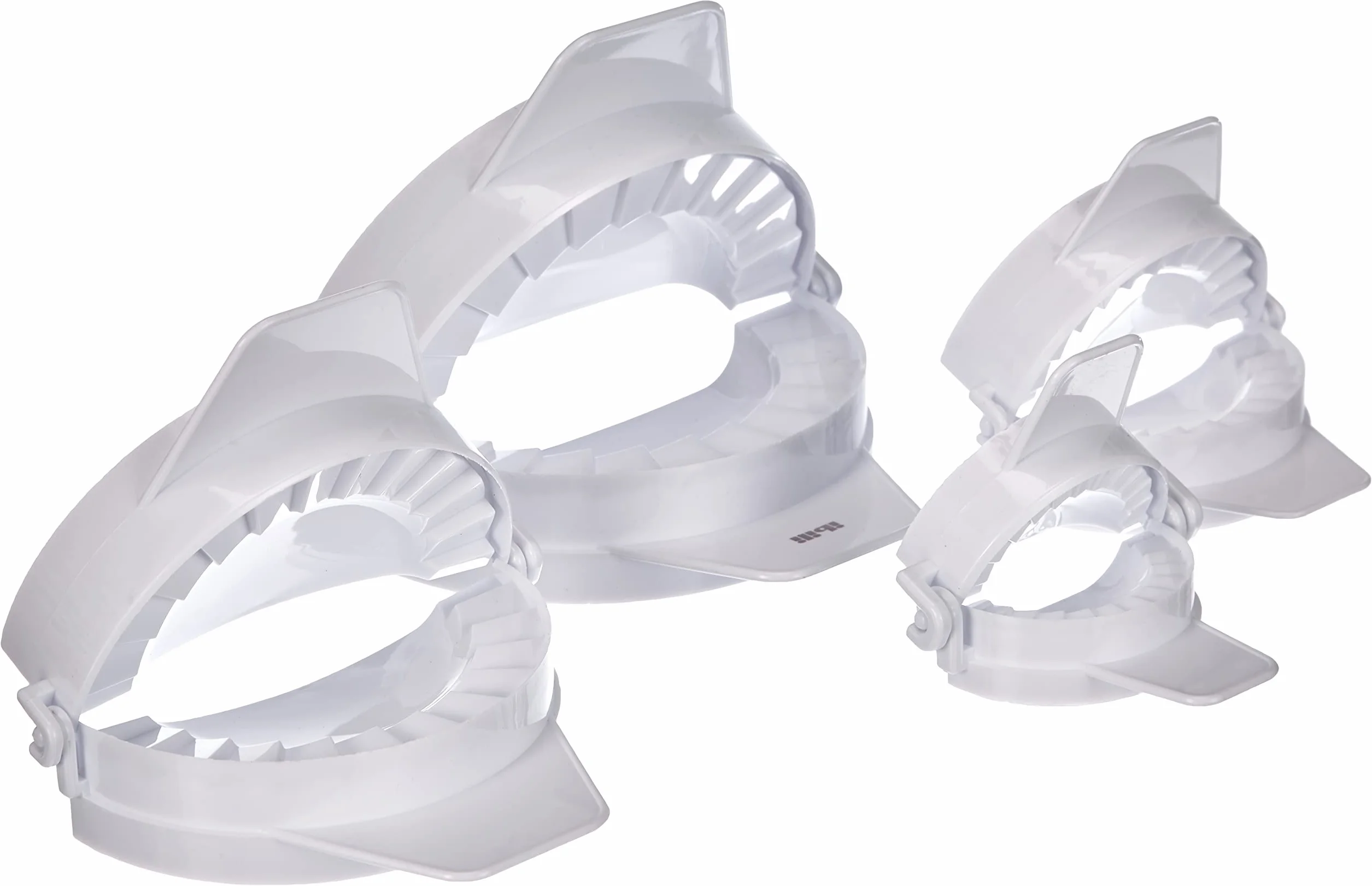IBILI Zestaw 4 foremek do pierogów Ravioli Empanadas Press Mold 4 rozmiary 5,9/9 cm