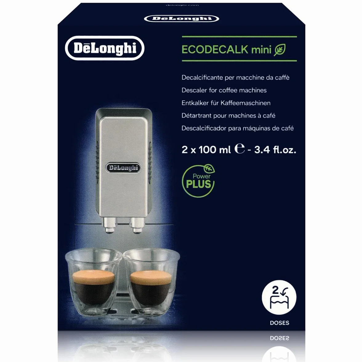 Delonghi Eco Dekalk mini odkamieniacz, 200 ml, do ekspresów do kawy espresso