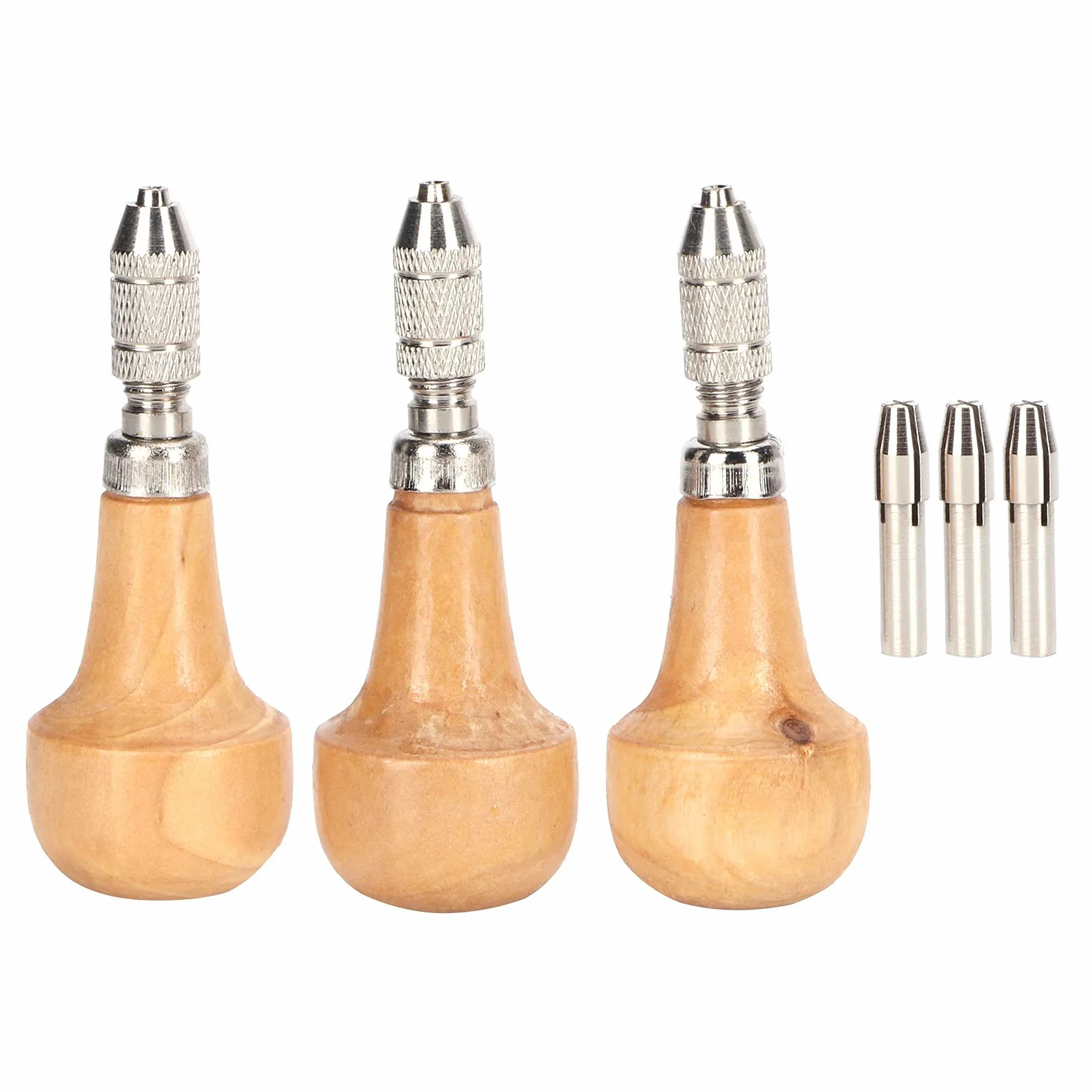 Ejoyous Pin Vise Hand Drill, Wielofunkcyjny do Rękodzieła DIY, Nadaje się do Różnych Materiałów, Wysokiej Jakości Materiał z Wygodną Rękojeścią