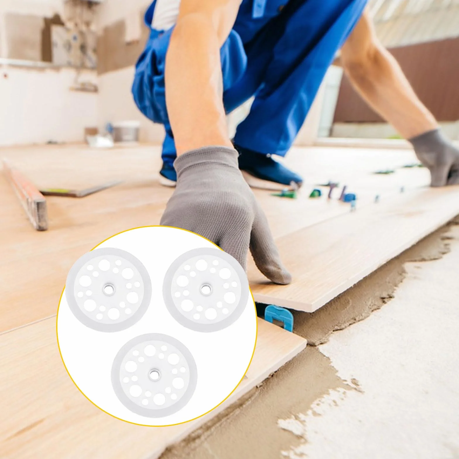 200 sztuk podkładek z tworzywa sztucznego PP podkładki 45 mm z materiału izolacyjnego dobre działanie podpierające podkładki z tworzywa sztucznego do mocowania i podparcia płyt izolacyjnych z pianki