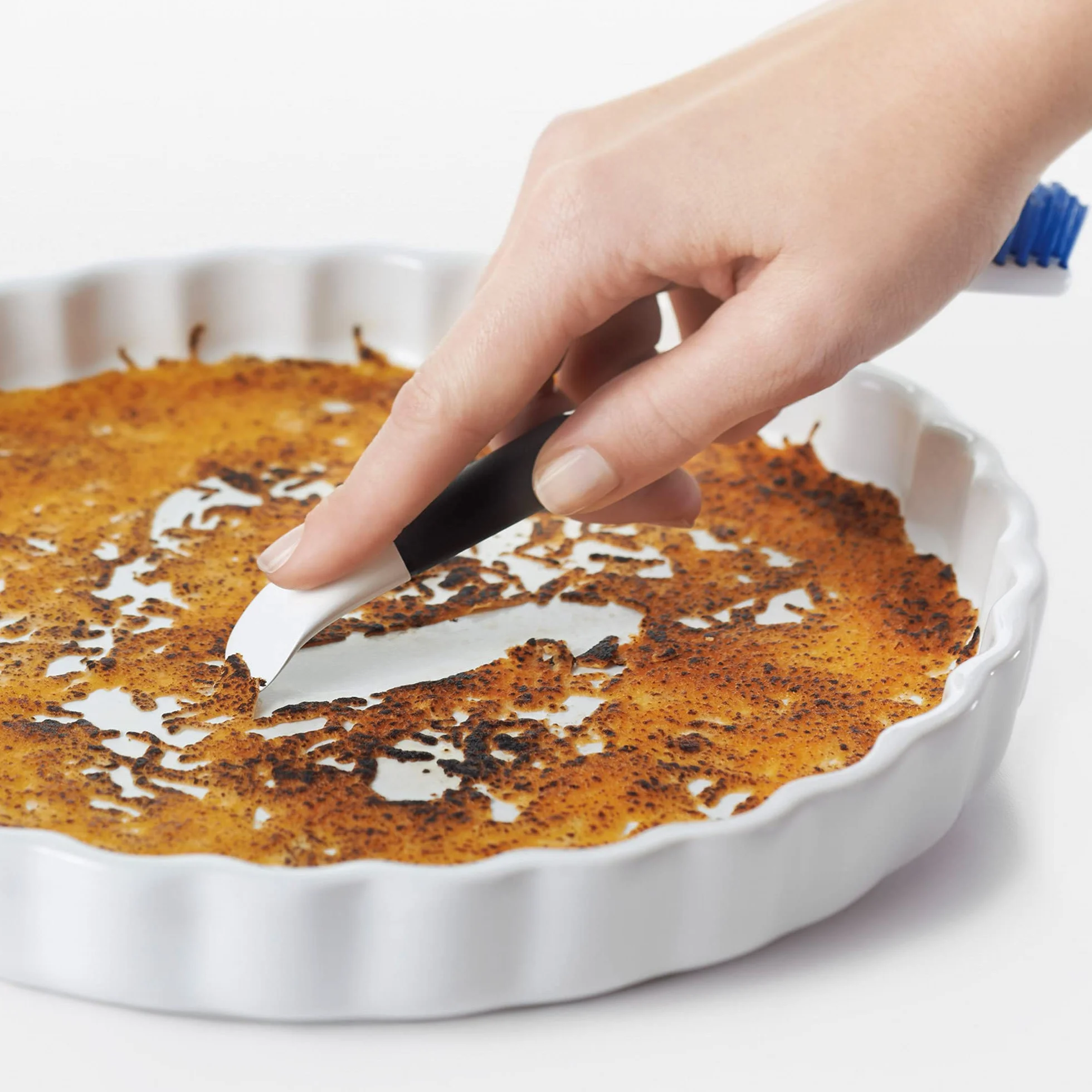 OXO Good Grips zestaw silikonowych szczotek do czyszczenia przyborów kuchennych