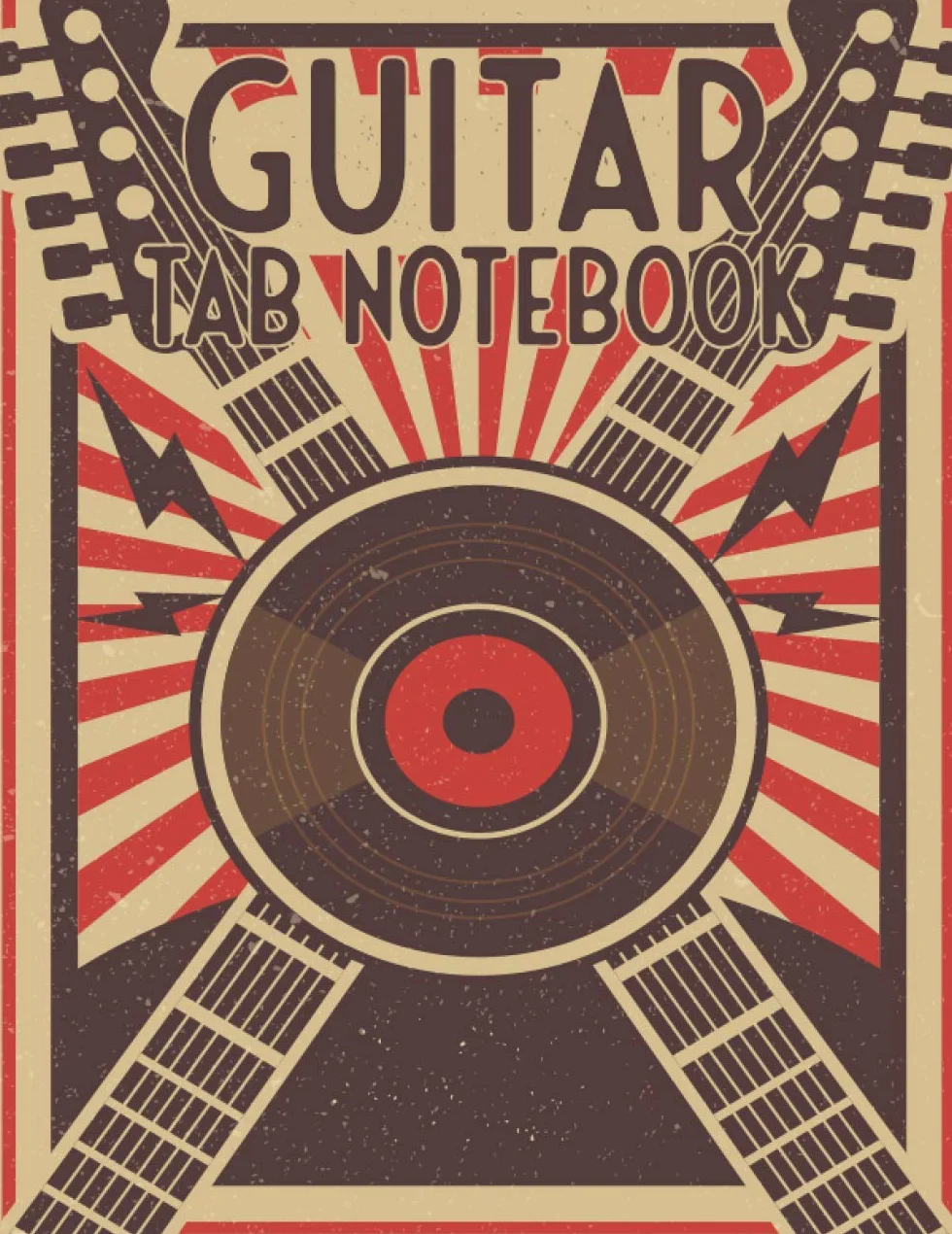 Guitar Tab Notebook: Music Paper for Guitarists and Musicians - Guitar Tablature Notebook 8.5 x 11 with 110 Pages - Blank Tab Music Sheets for Music Chord Notation