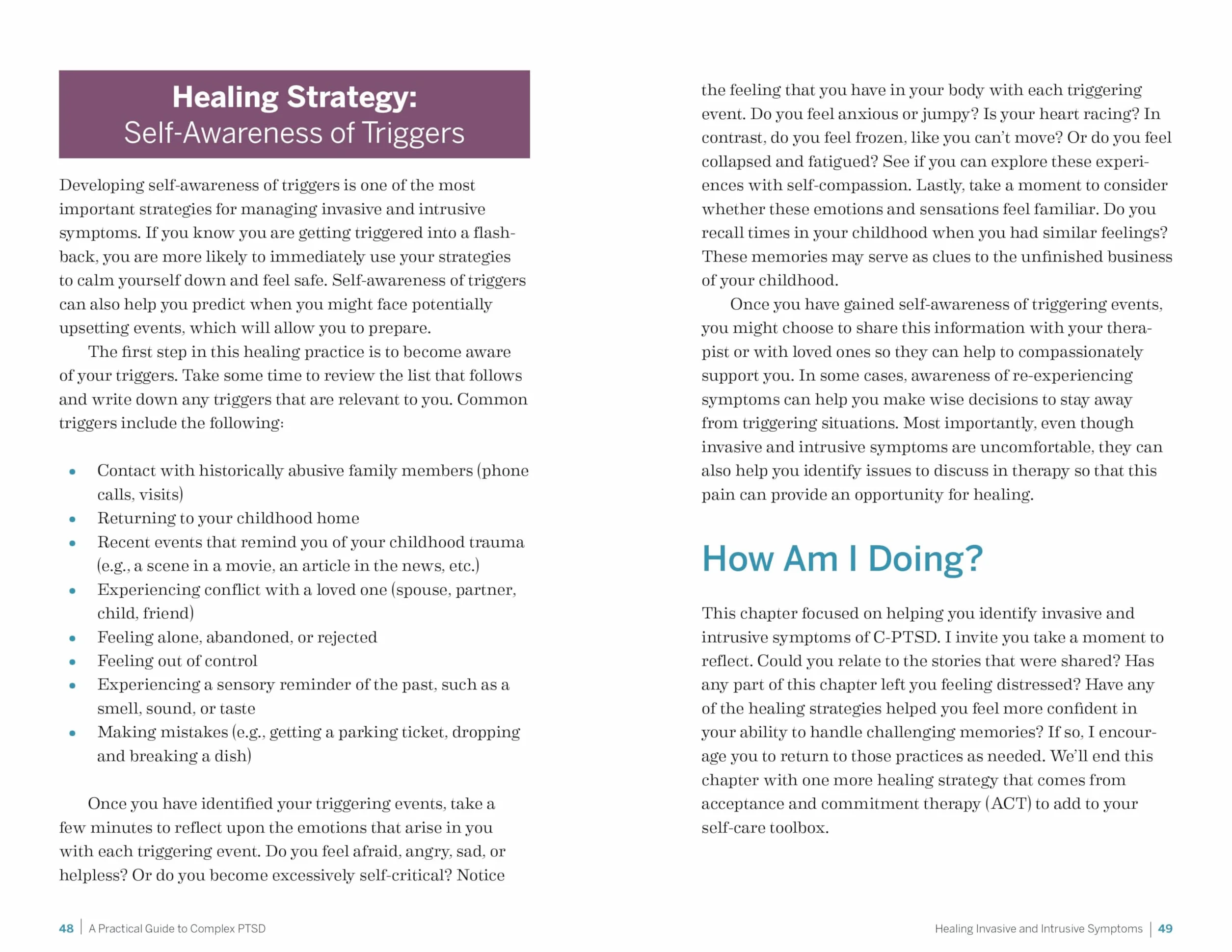 A Practical Guide to Complex Ptsd: Compassionate Strategies to Begin Healing from Childhood Trauma